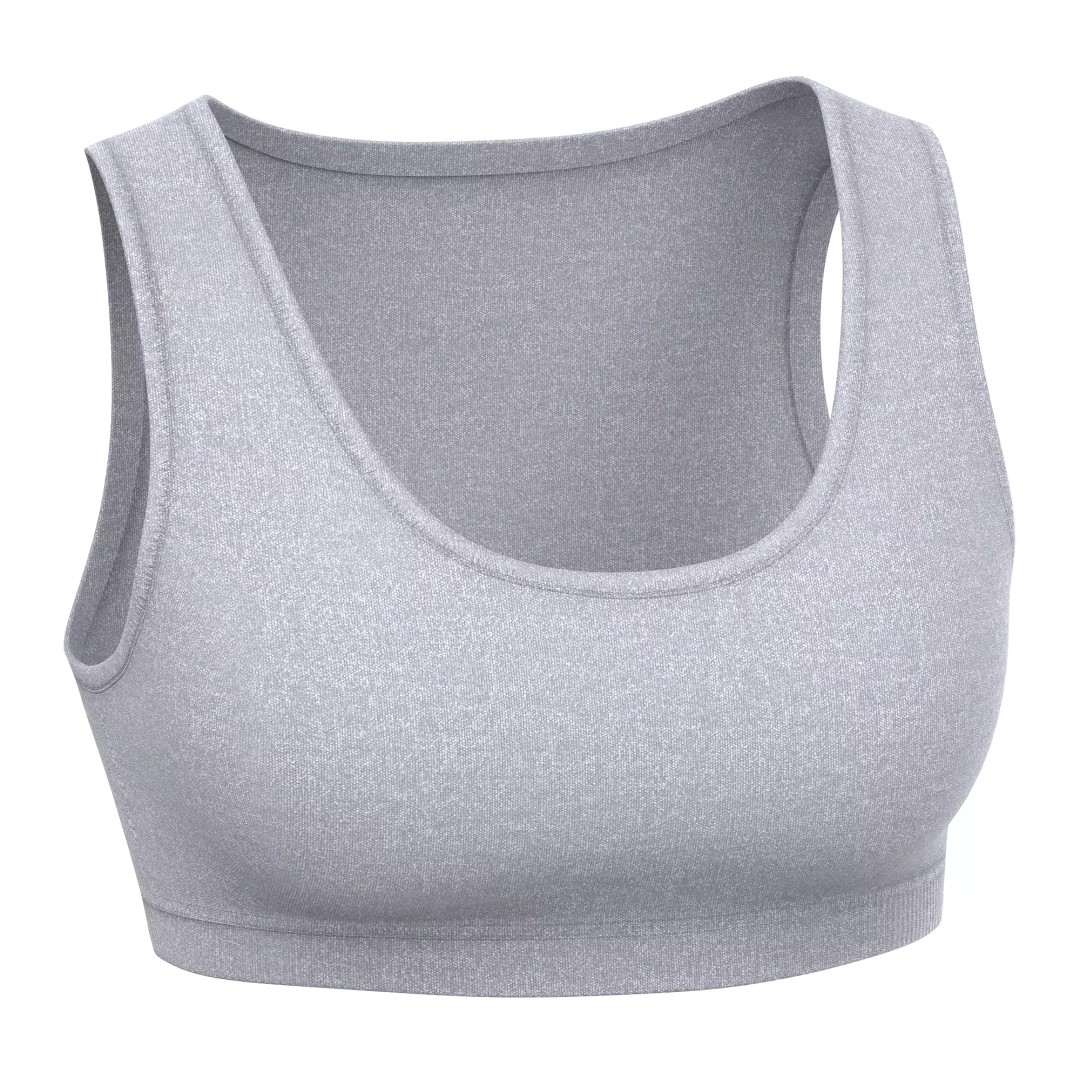 Sport Bra 3D Model – Low Poly Realistic Clothing for Fitness