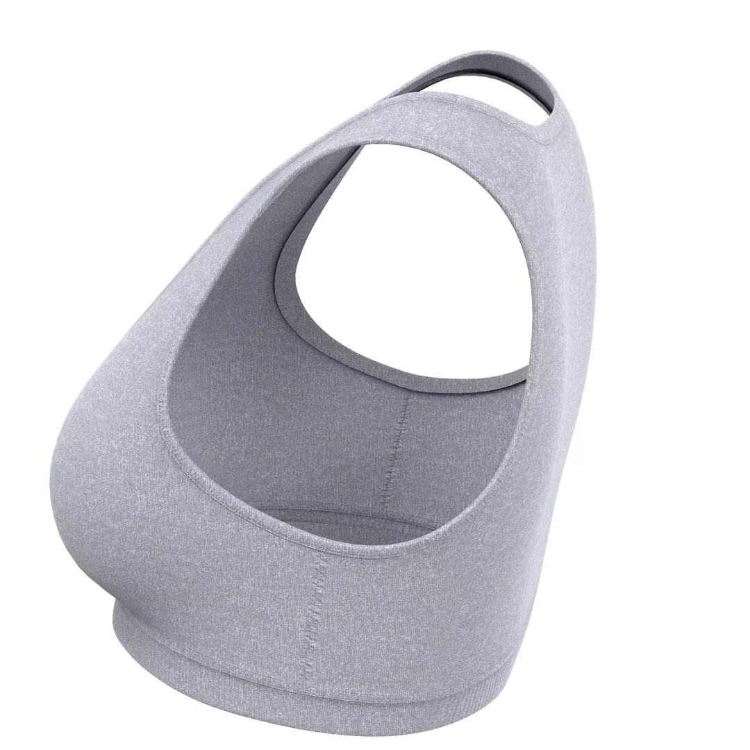 Sport Bra 3D Model – Low Poly Realistic Clothing for Fitness - View 23
