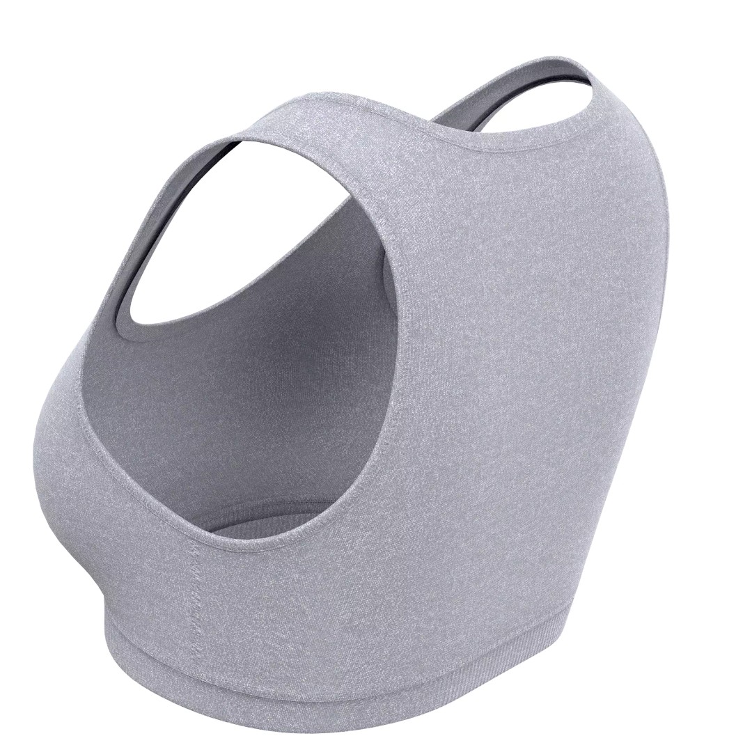 Sport Bra 3D Model – Low Poly Realistic Clothing for Fitness - View 25