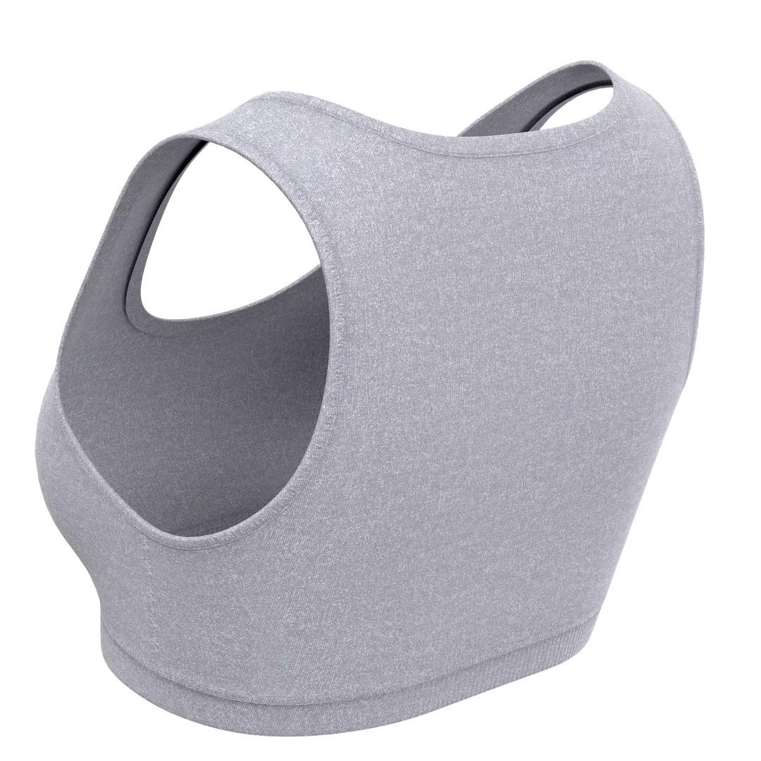 Sport Bra 3D Model – Low Poly Realistic Clothing for Fitness - View 26