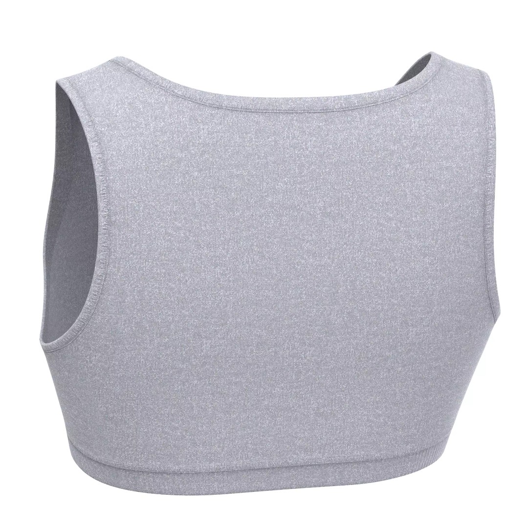 Sport Bra 3D Model – Low Poly Realistic Clothing for Fitness - View 29
