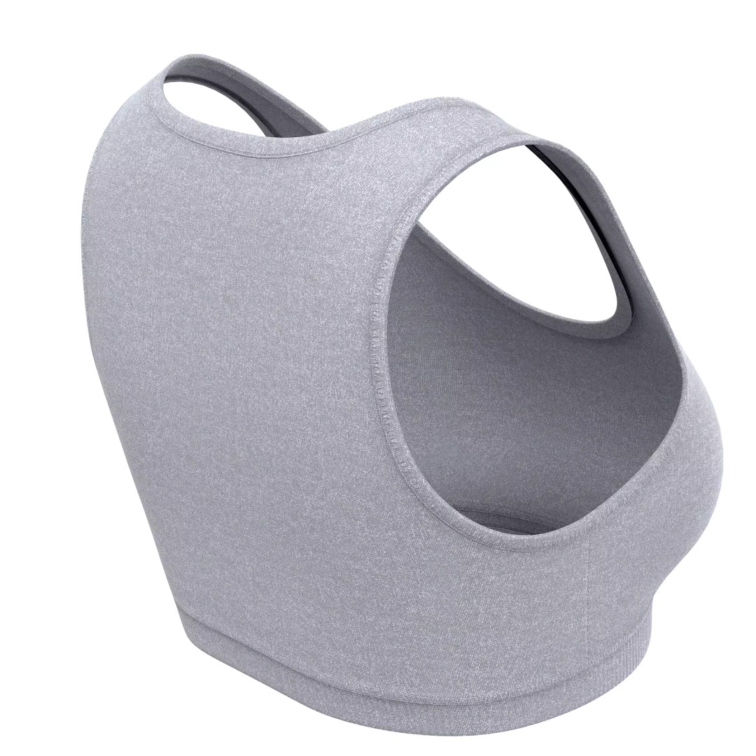 Sport Bra 3D Model – Low Poly Realistic Clothing for Fitness - View 35