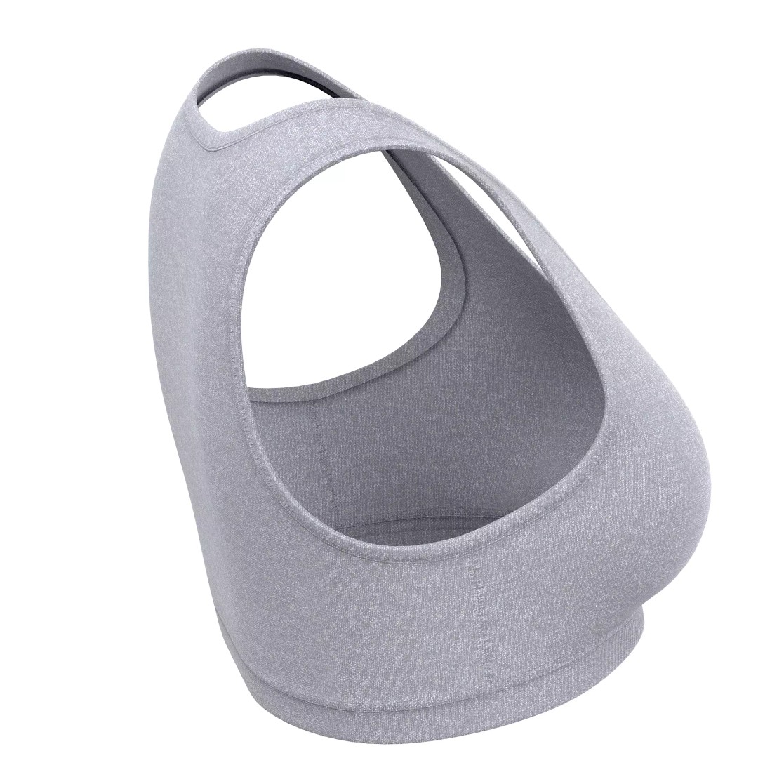 Sport Bra 3D Model – Low Poly Realistic Clothing for Fitness - View 37