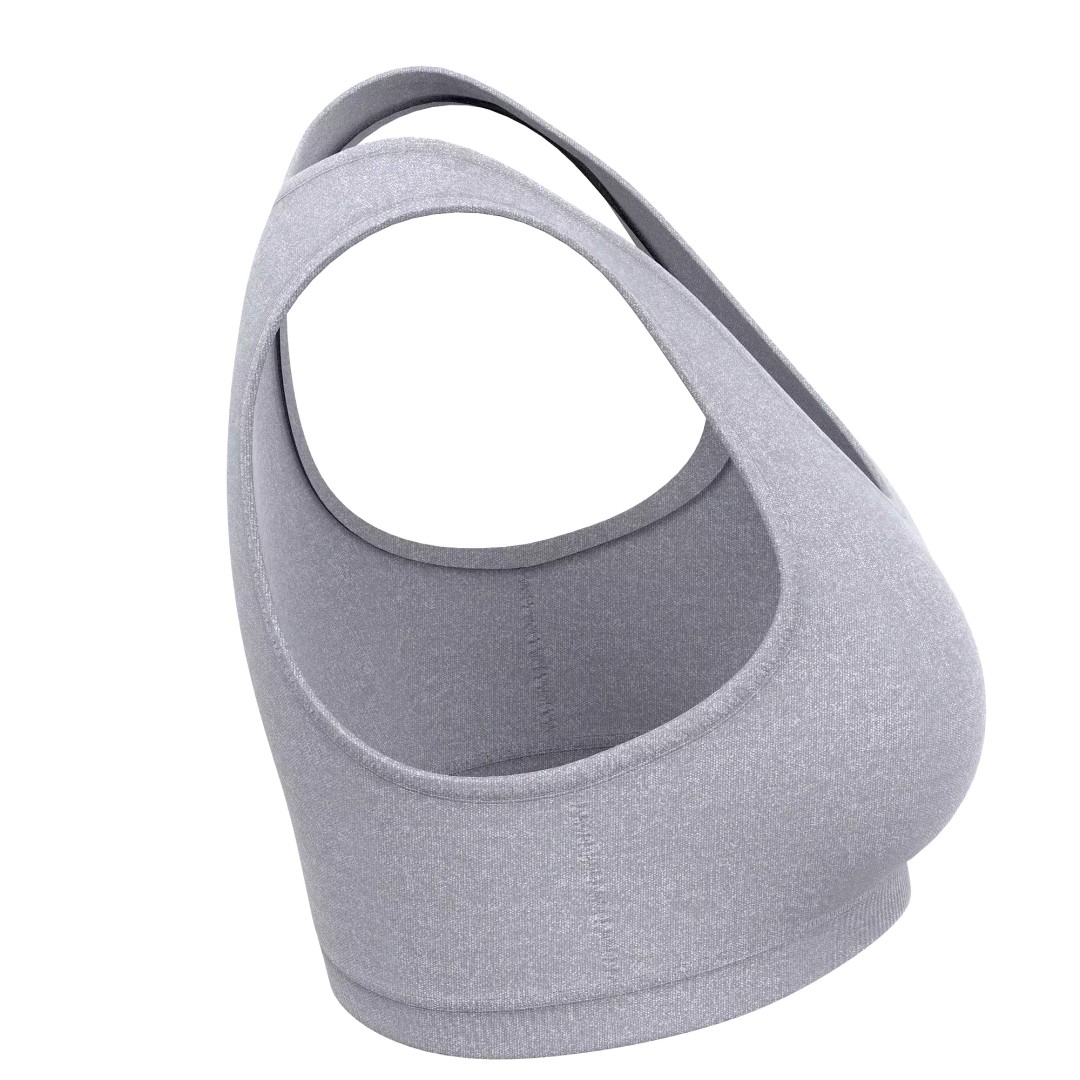 Sport Bra 3D Model – Low Poly Realistic Clothing for Fitness - View 38