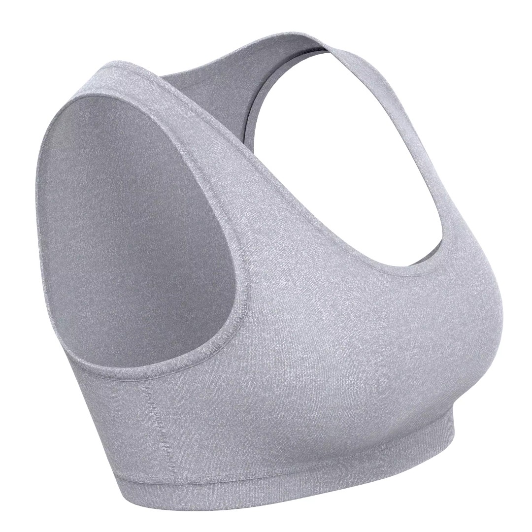 Sport Bra 3D Model – Low Poly Realistic Clothing for Fitness - View 41