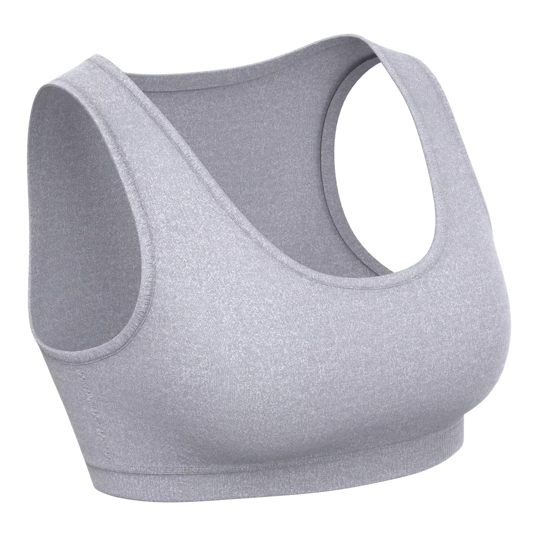 Sport Bra 3D Model – Low Poly Realistic Clothing for Fitness - View 43