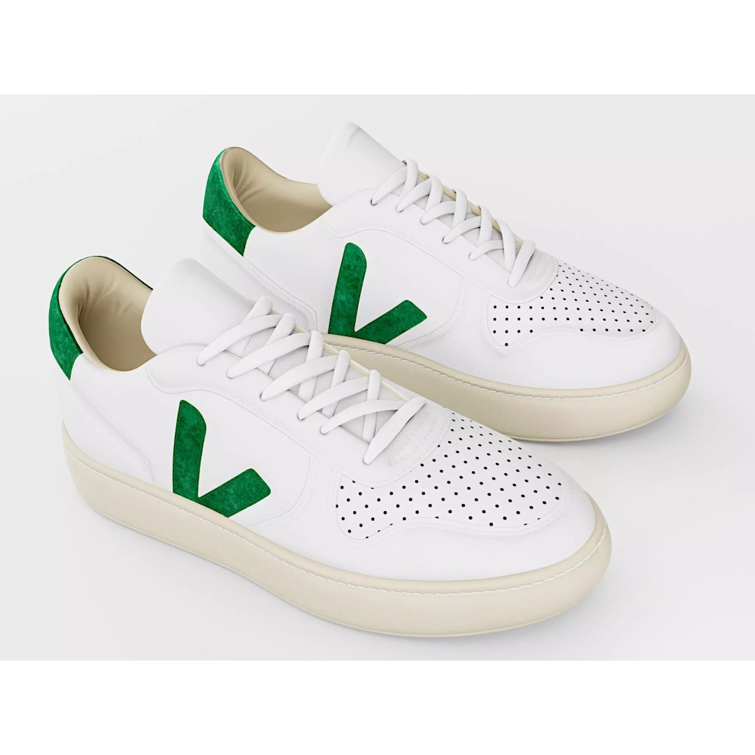 Casual Sneaker 3D Model – Low Poly Veja Style, Game Ready, FBX - View 2