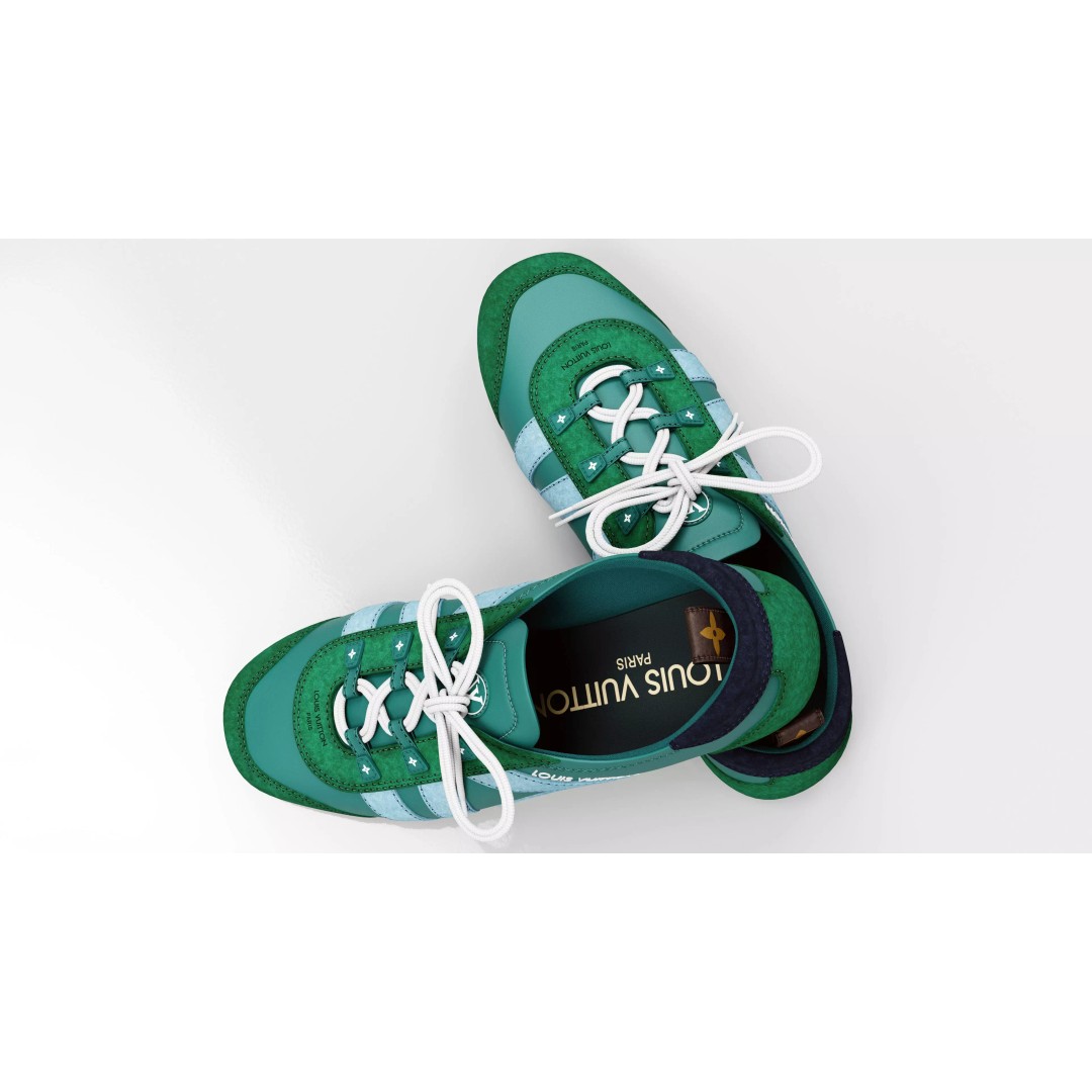 Louis Vuitton Sport Sneakers 3D Model – PBR High-Detail Asset, FBX - View 4
