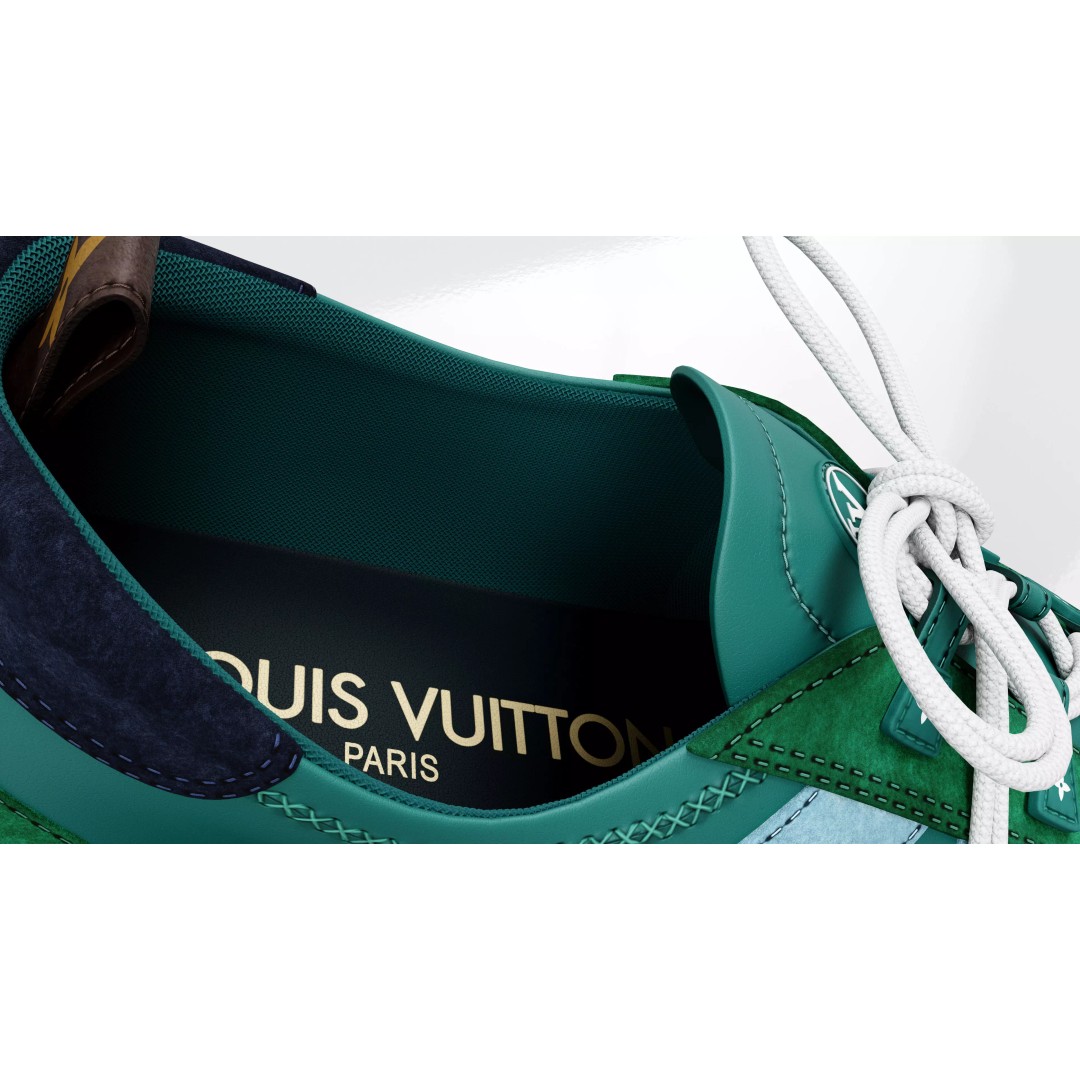 Louis Vuitton Sport Sneakers 3D Model – PBR High-Detail Asset, FBX - View 6