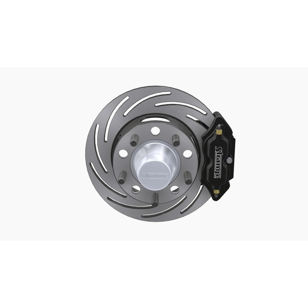Strange Rear Brake Disc 3D Model – Low Poly Game Ready Asset, FBX - View 3