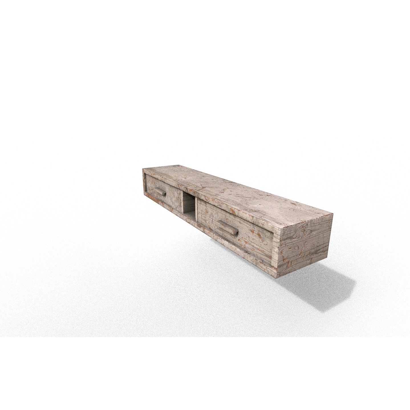 Old Modern Furniture Set - Low-Poly Game-Ready 3D Model - View 26