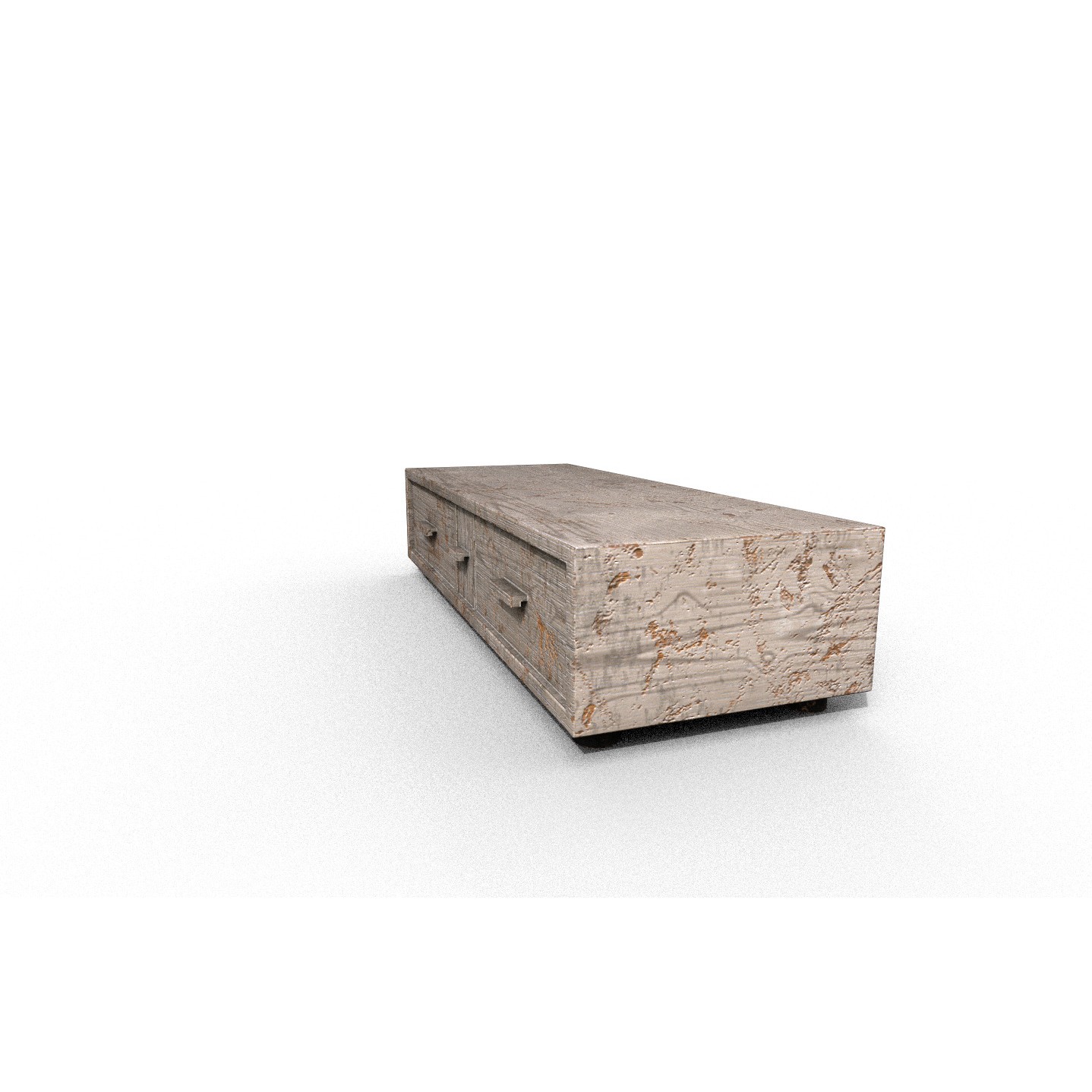 Old Modern Furniture Set - Low-Poly Game-Ready 3D Model - View 30