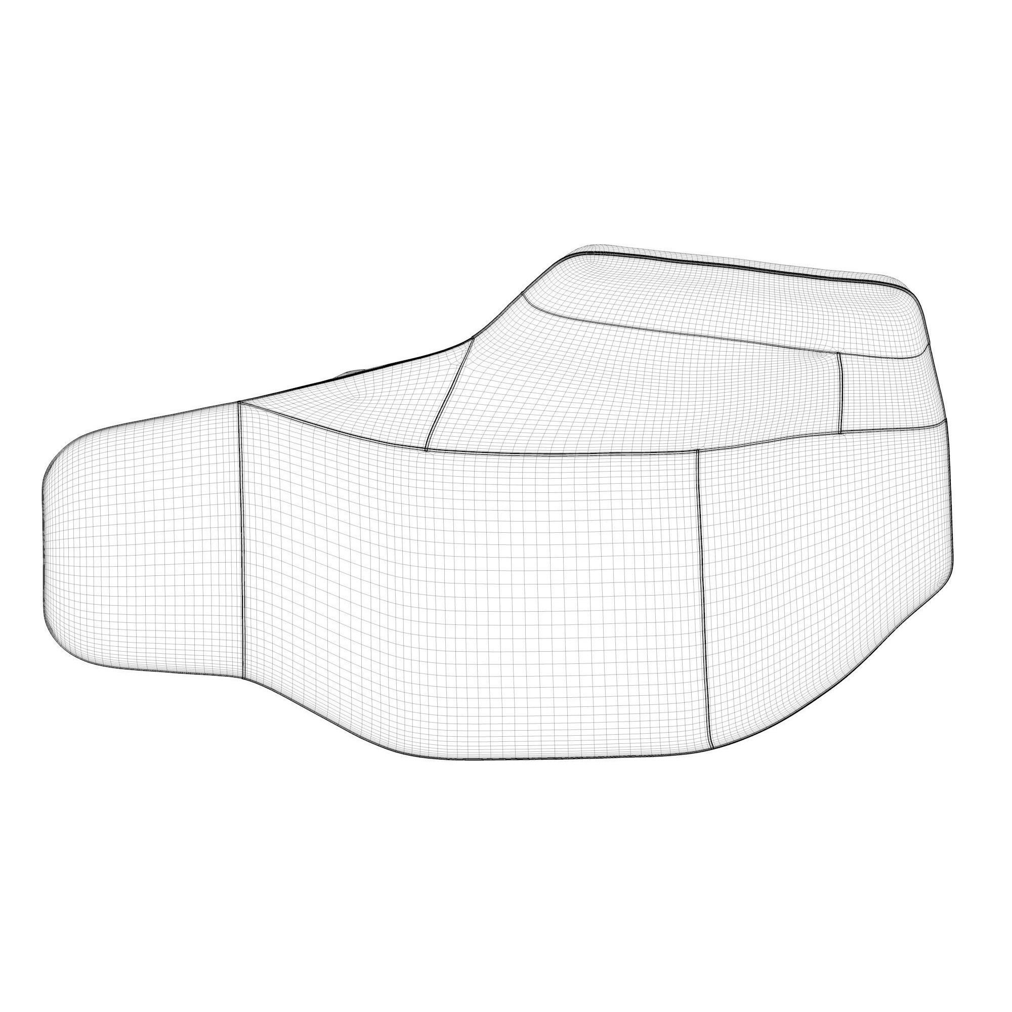 Lama Lounge Chair - Fully Textured 3D Model