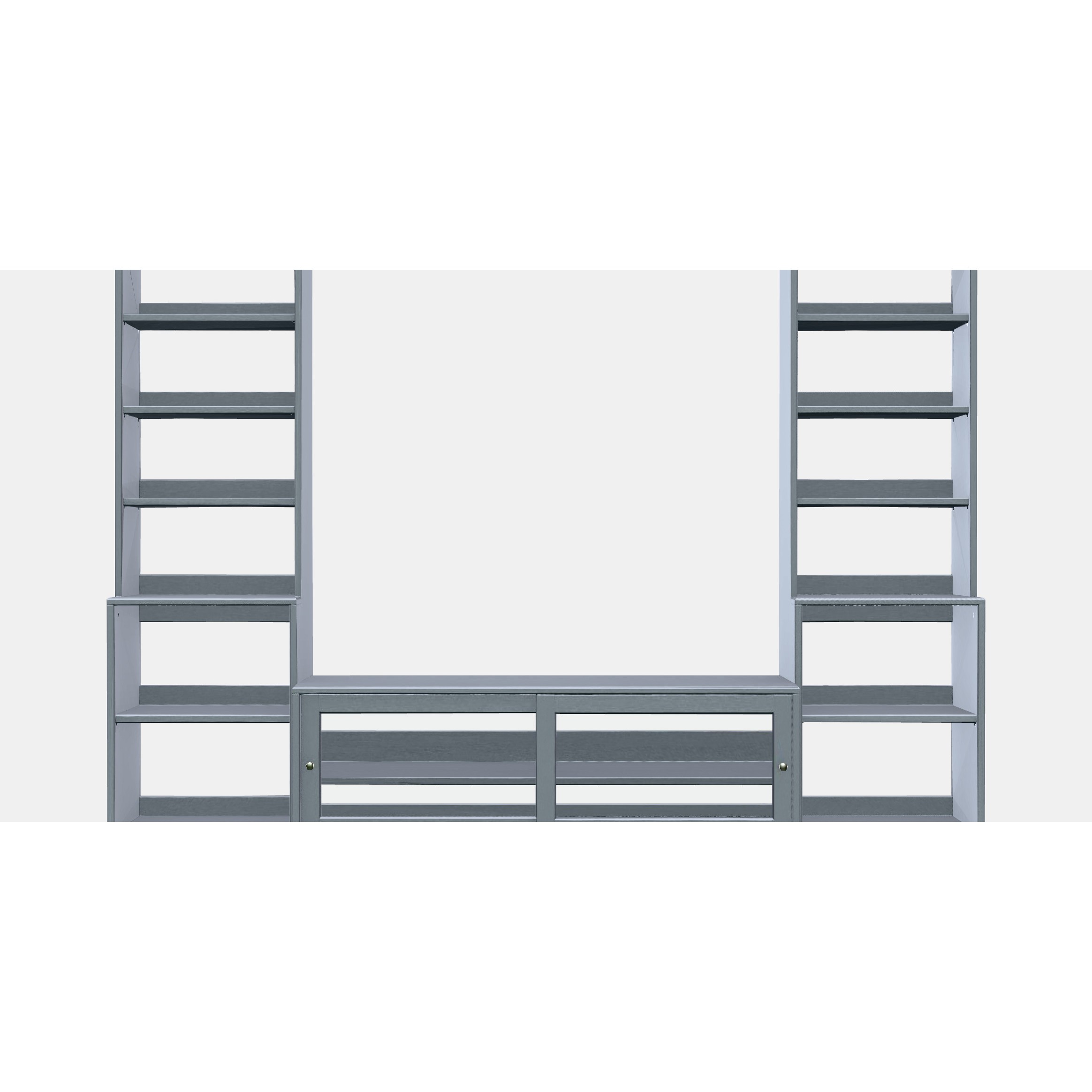 HAVSTA TV Storage Combination - Low-Poly Game-Ready 3D Model - View 12