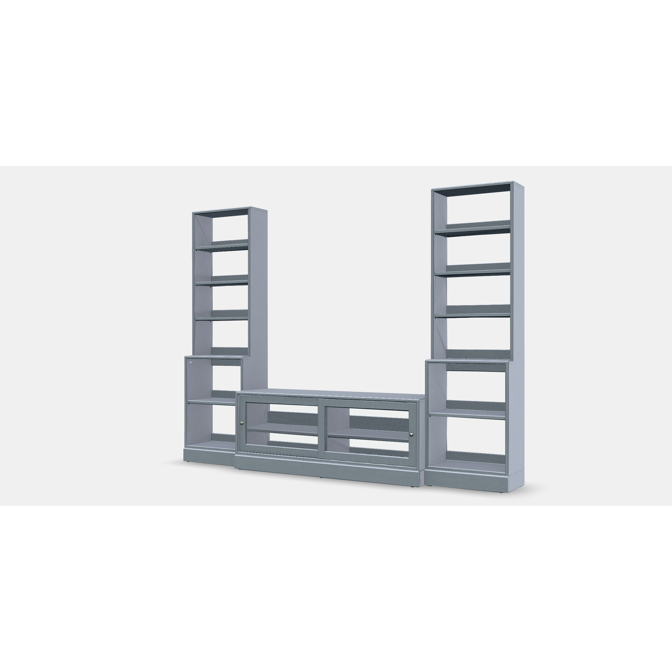 HAVSTA TV Storage Combination - Low-Poly Game-Ready 3D Model - View 15