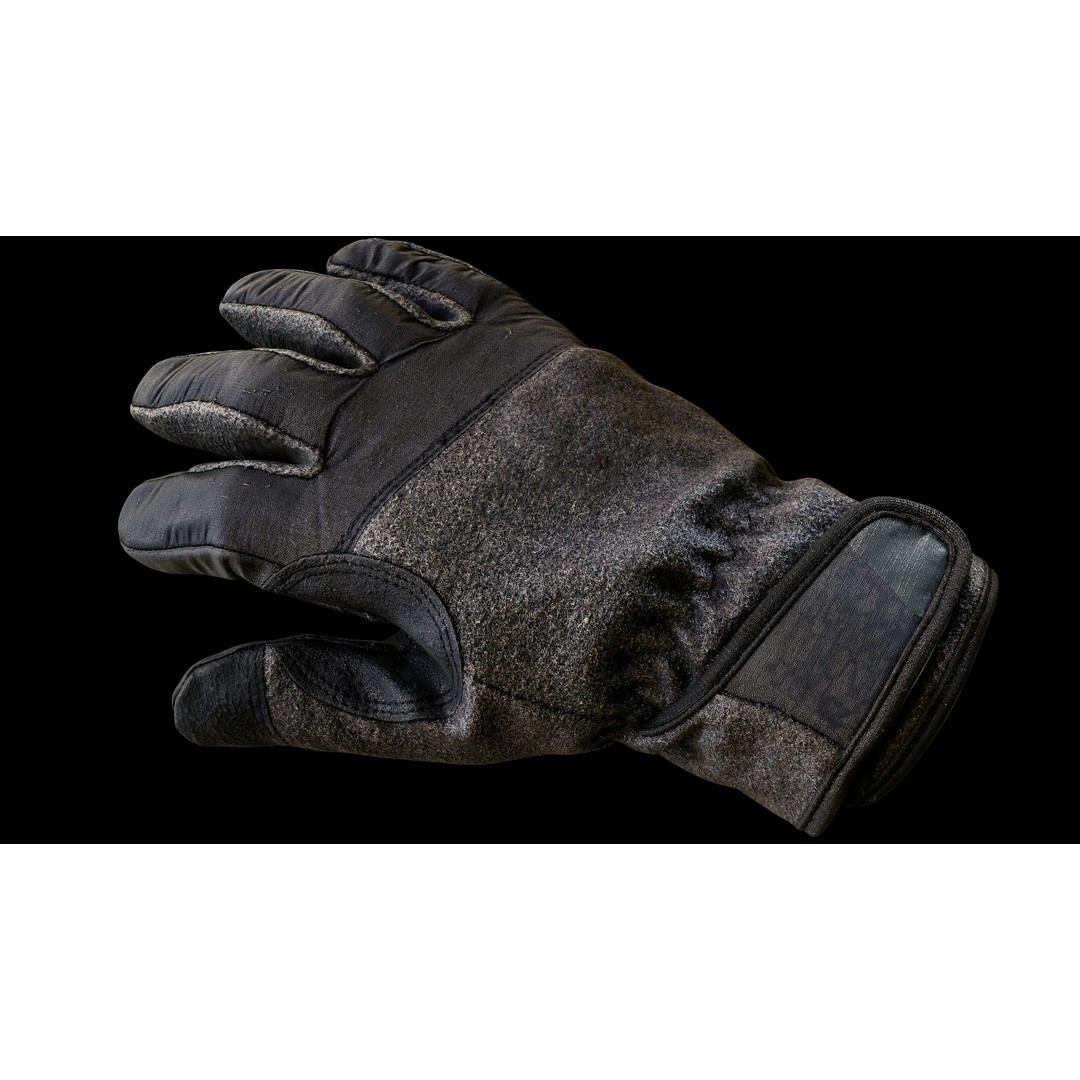 Winter Gloves 3D Model – Low Poly PBR Game Asset, FBX/OBJ - View 12