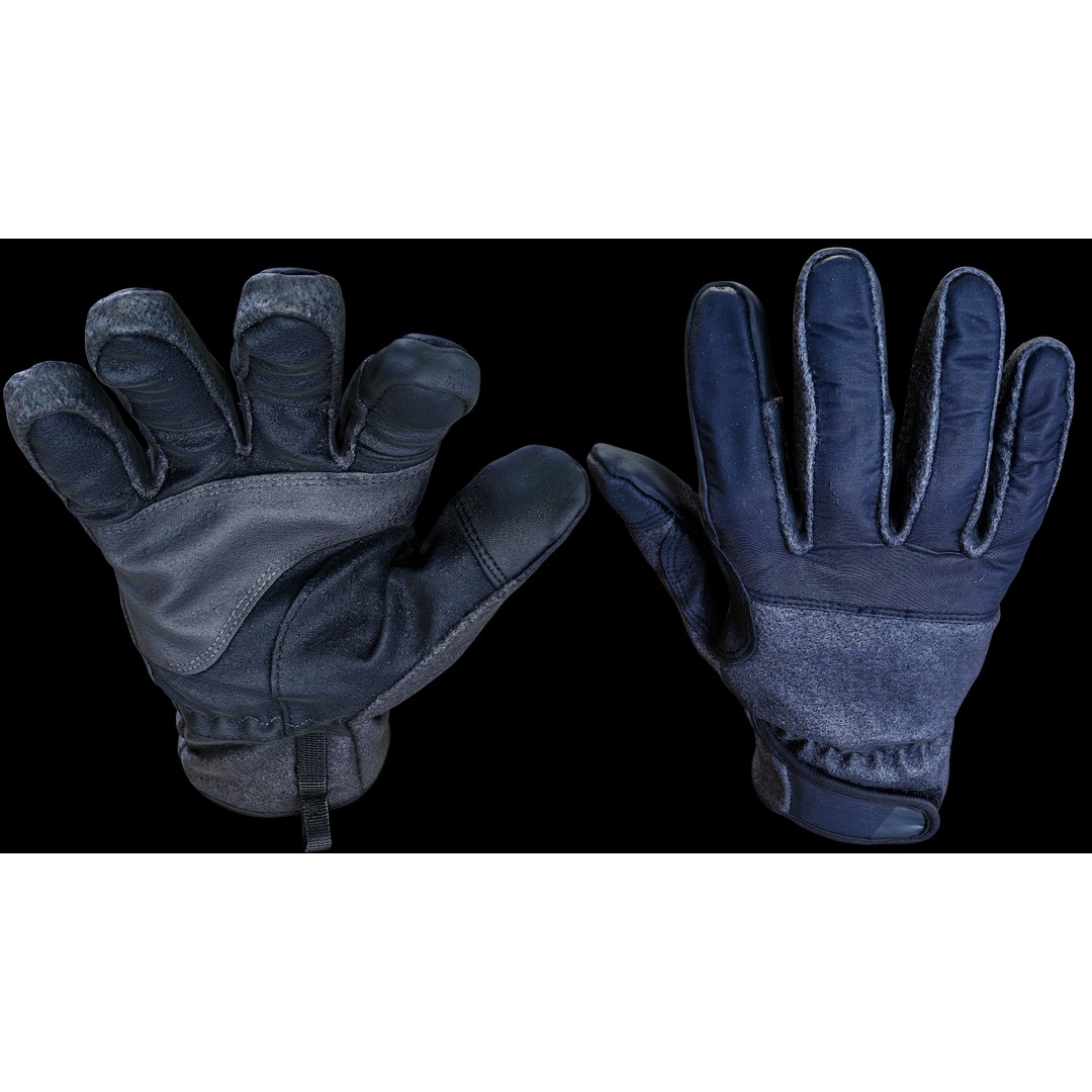 Winter Gloves 3D Model – Low Poly PBR Game Asset, FBX/OBJ - View 6