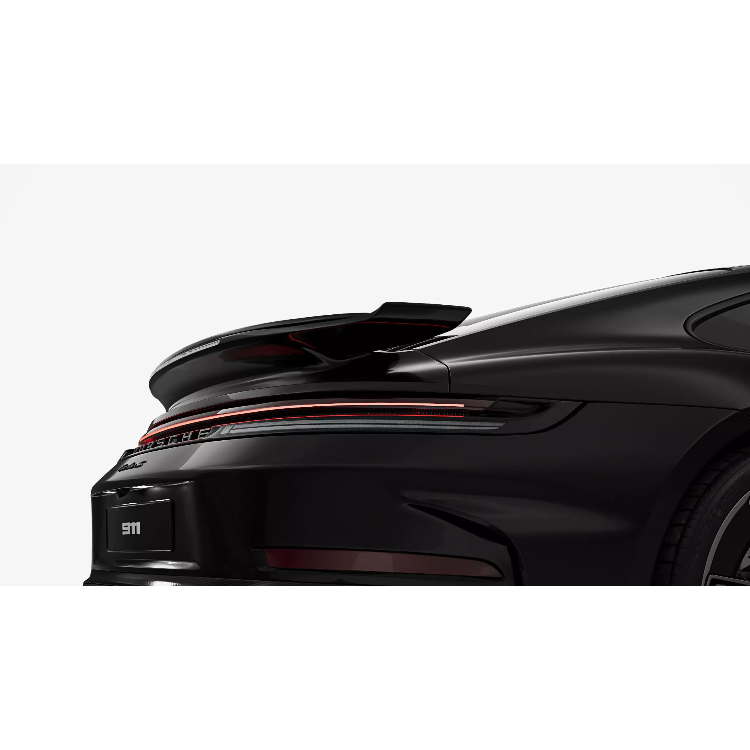2026 Porsche 911 Turbo S - High-Quality 3D Model - View 10