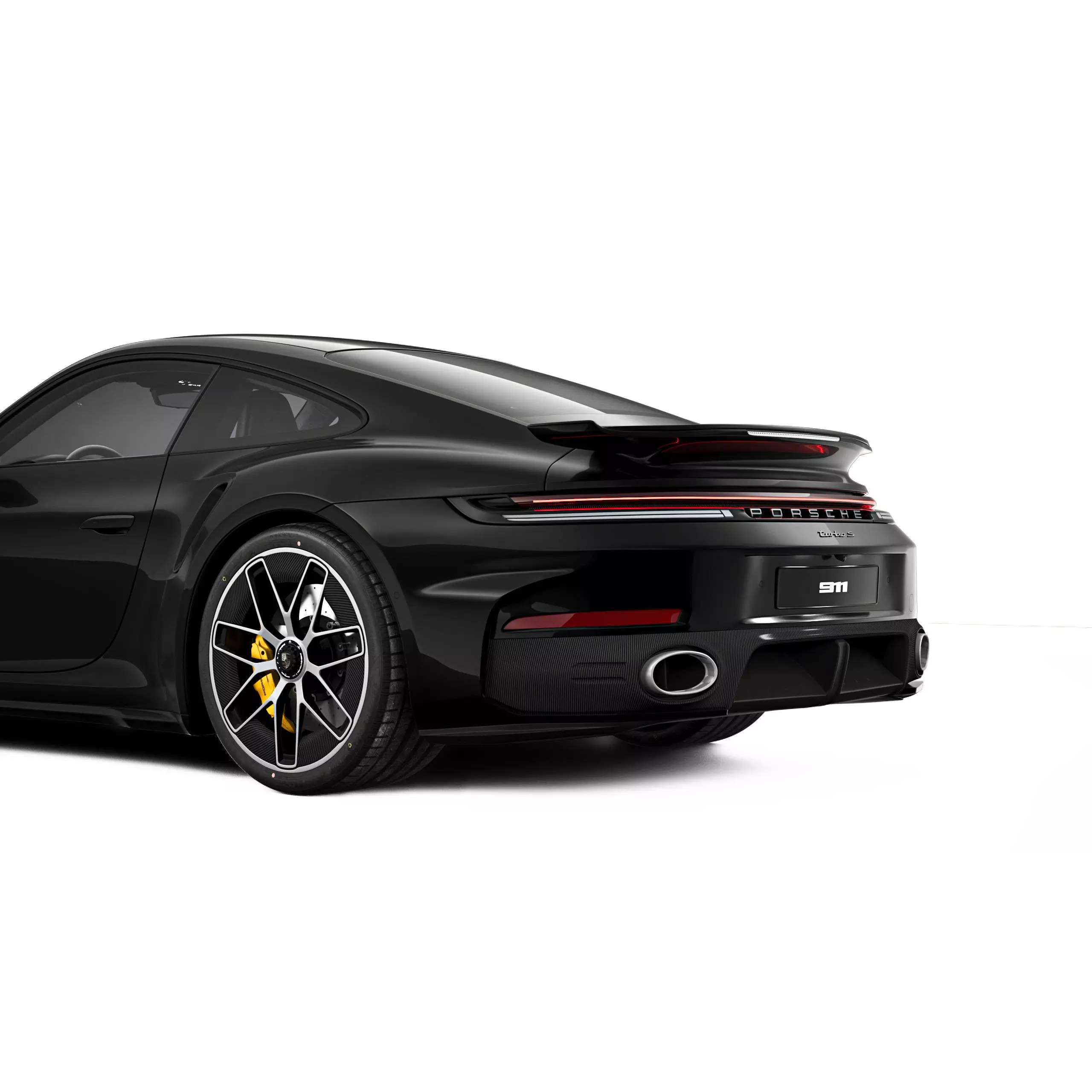 2026 Porsche 911 Turbo S - High-Quality 3D Model - View 11