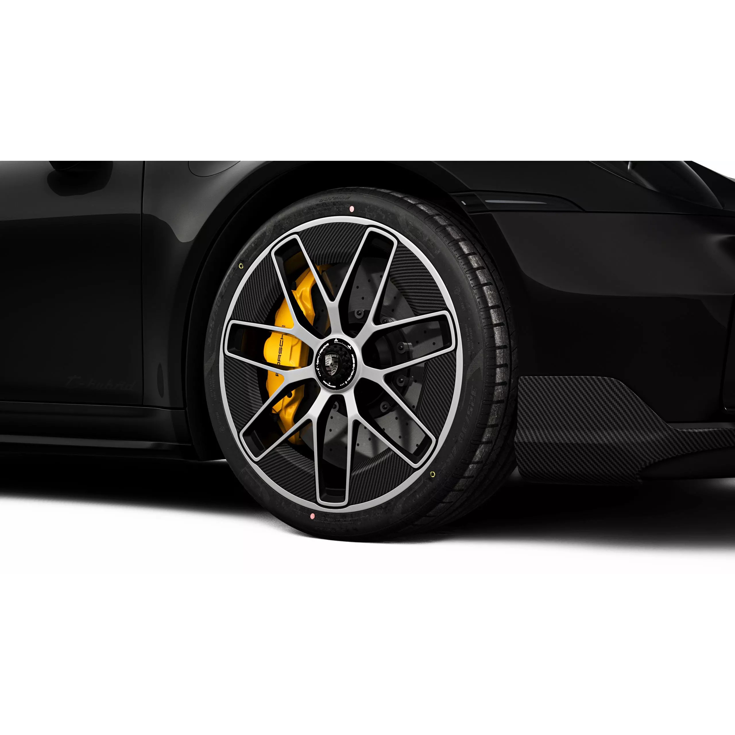 2026 Porsche 911 Turbo S - High-Quality 3D Model - View 16