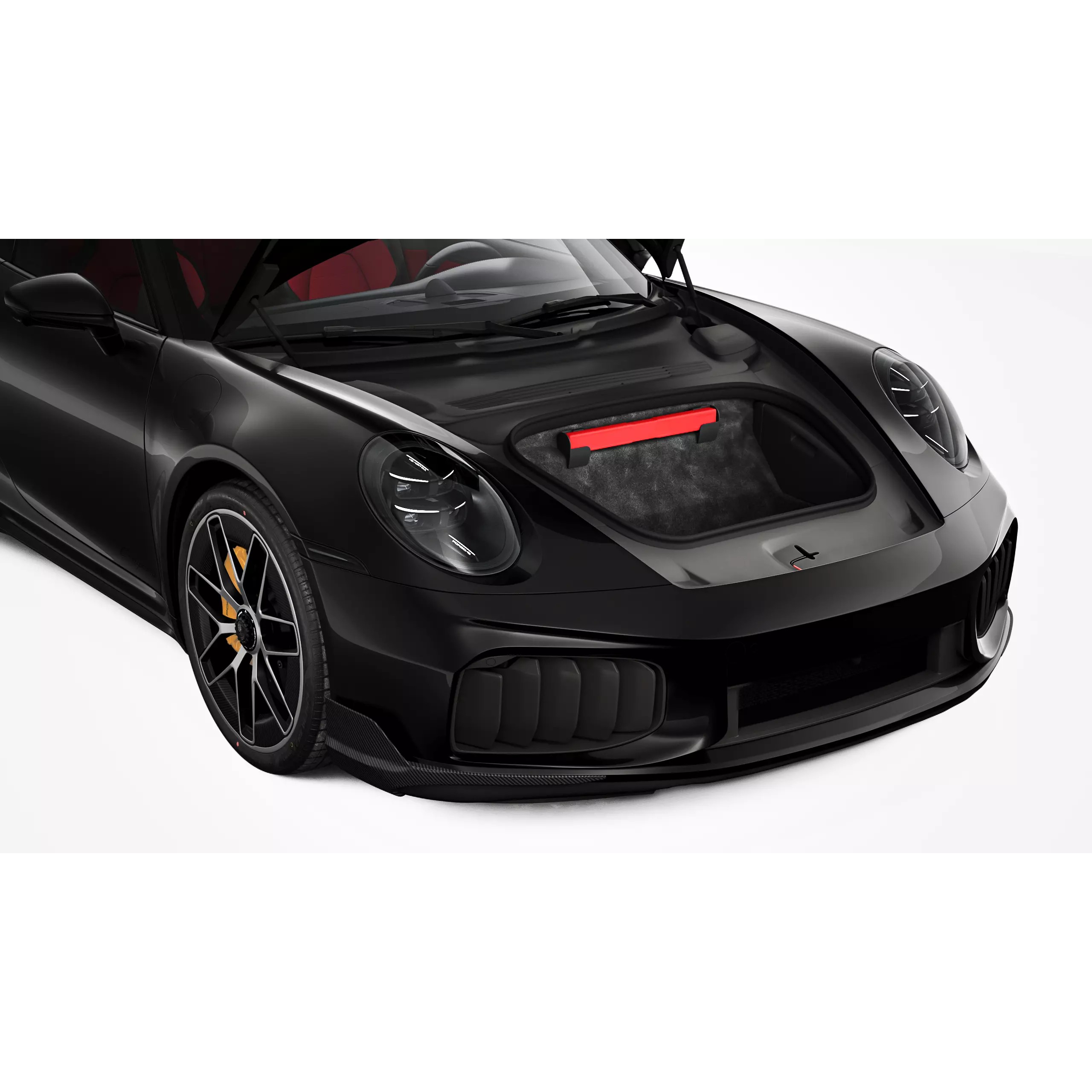 2026 Porsche 911 Turbo S - High-Quality 3D Model - View 19