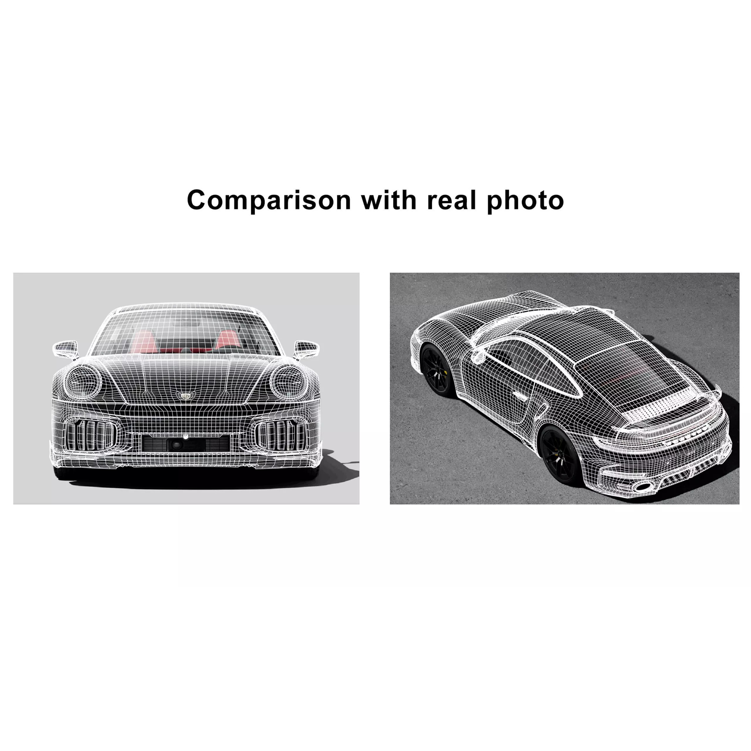 2026 Porsche 911 Turbo S - High-Quality 3D Model - View 28