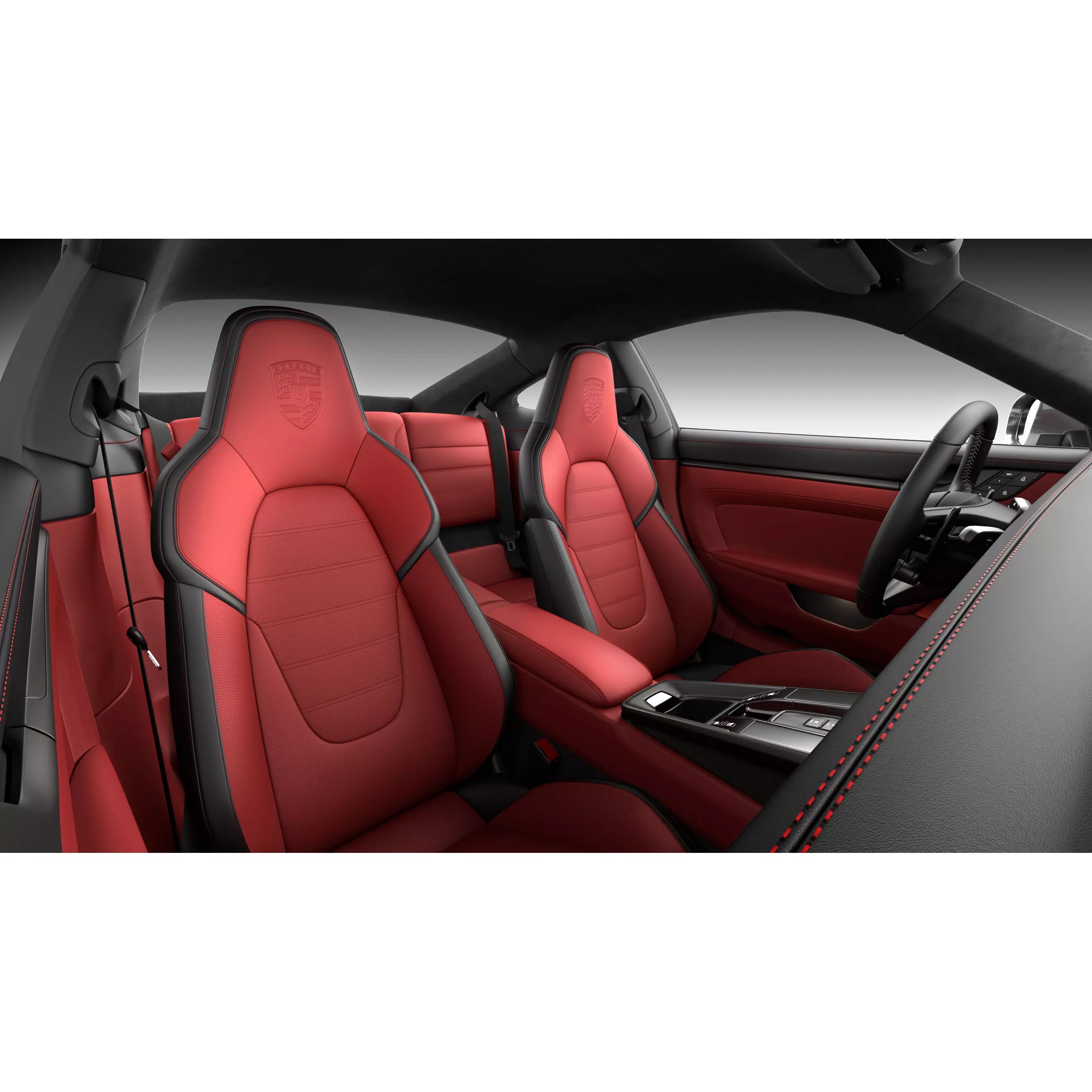 2026 Porsche 911 Turbo S - High-Quality 3D Model - View 6