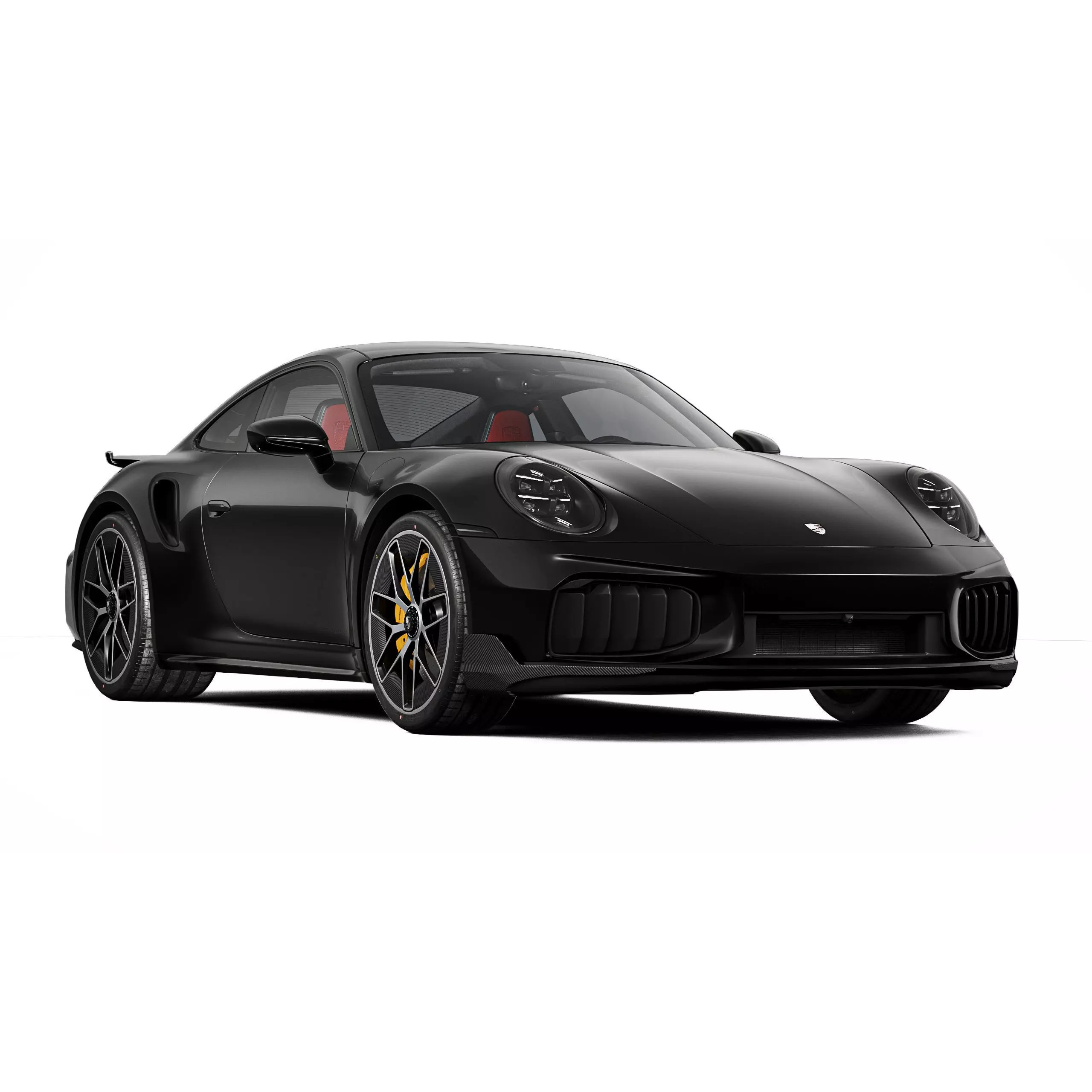 2026 Porsche 911 Turbo S - High-Quality 3D Model - View 7