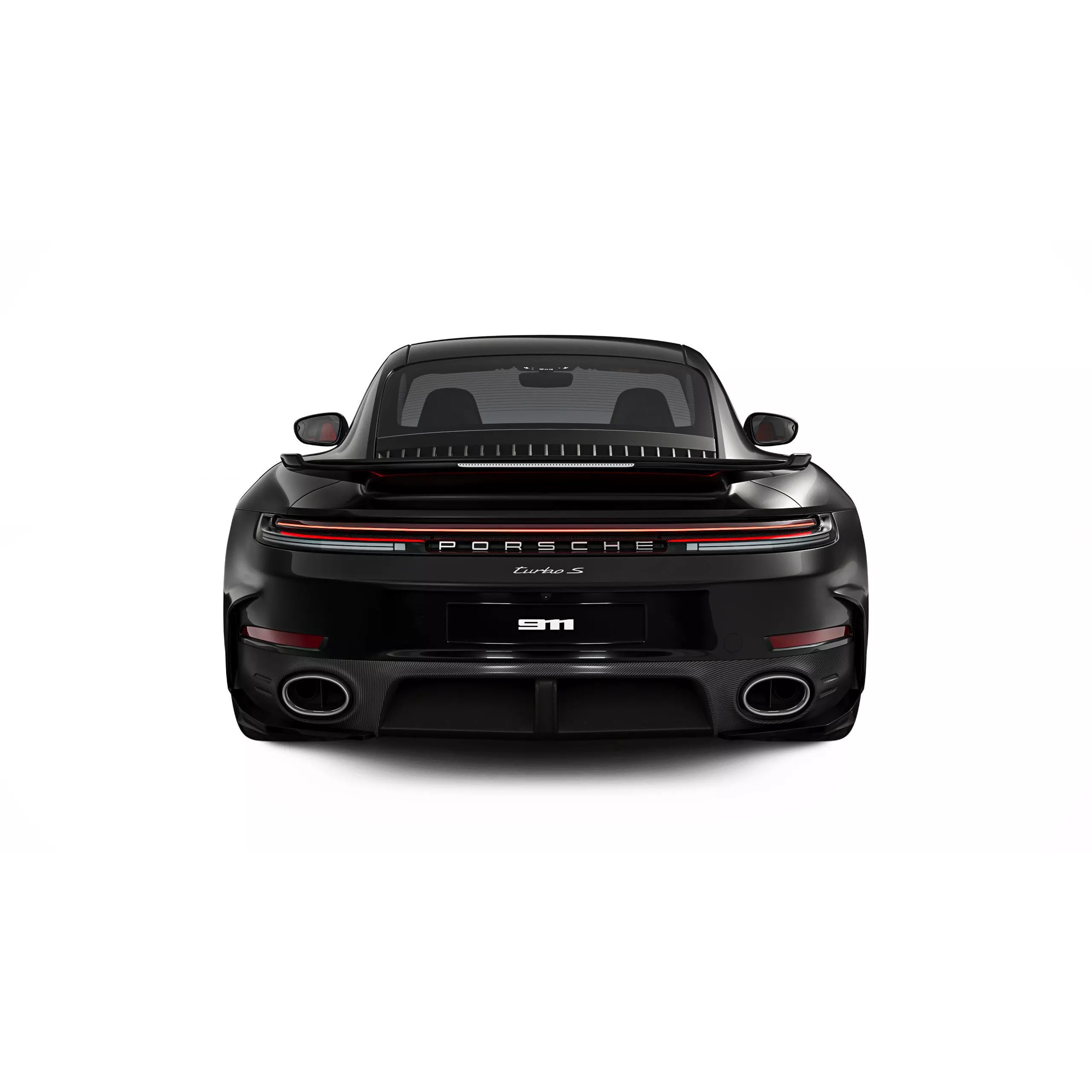 2026 Porsche 911 Turbo S - High-Quality 3D Model - View 9