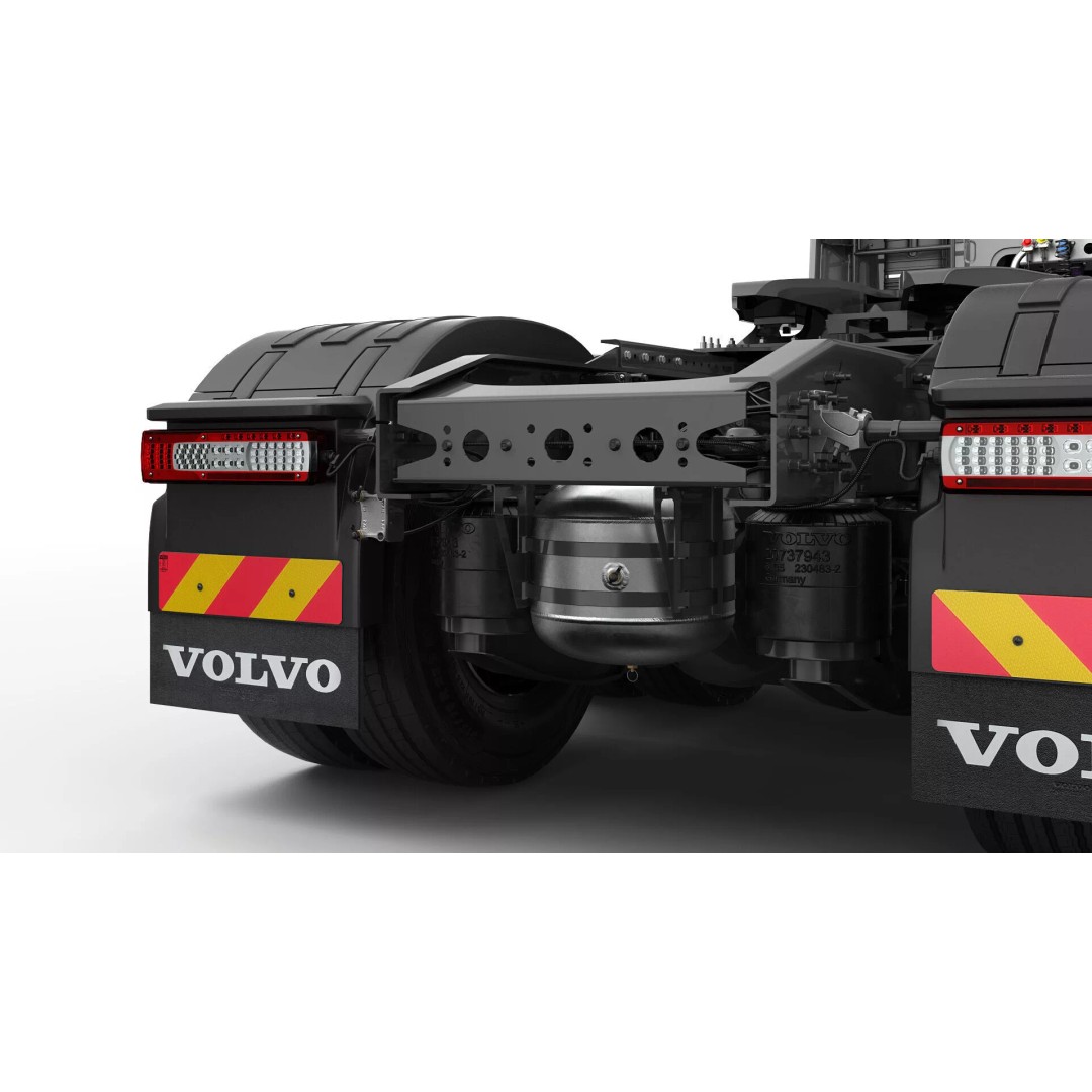 Volvo FH 6X4 3D Model – Realistic Truck with Flatbed Trailer, FBX, OBJ - View 33