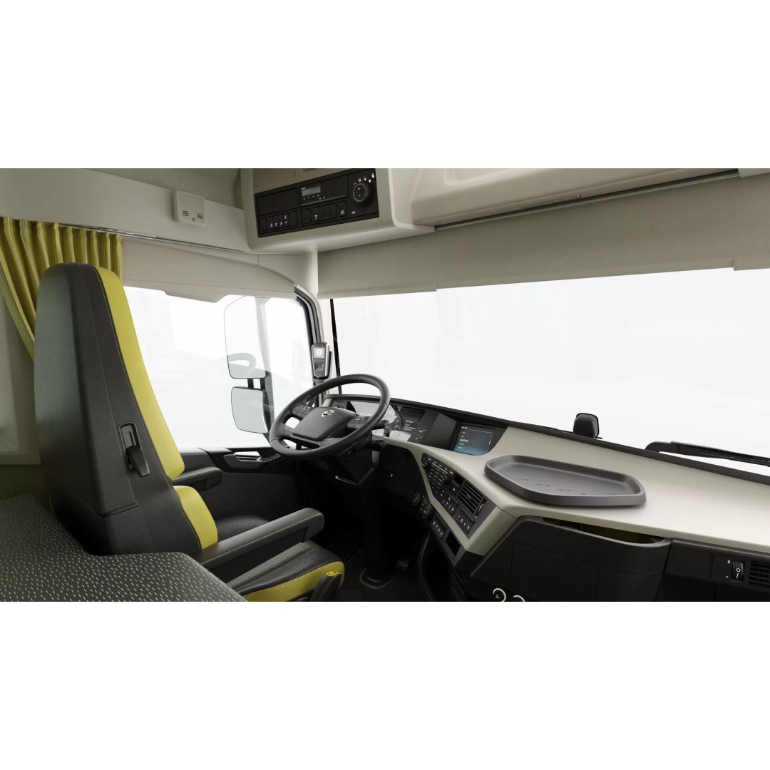 Volvo FH 6X4 3D Model – Realistic Truck with Flatbed Trailer, FBX, OBJ - View 61