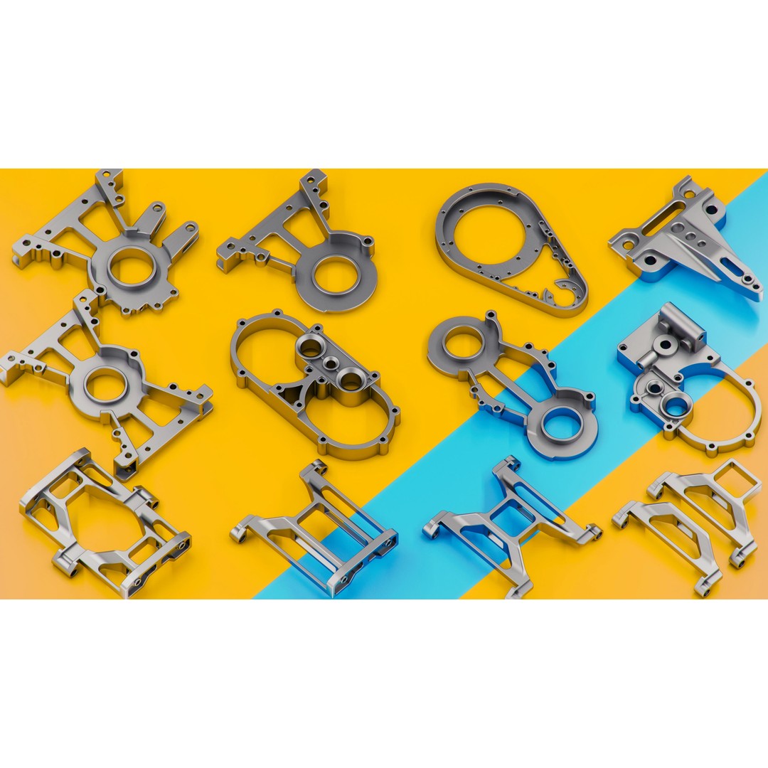 Sci-Fi Mechanical KITBASH 3D Model – 430 Unique Objects, Game Ready - View 24