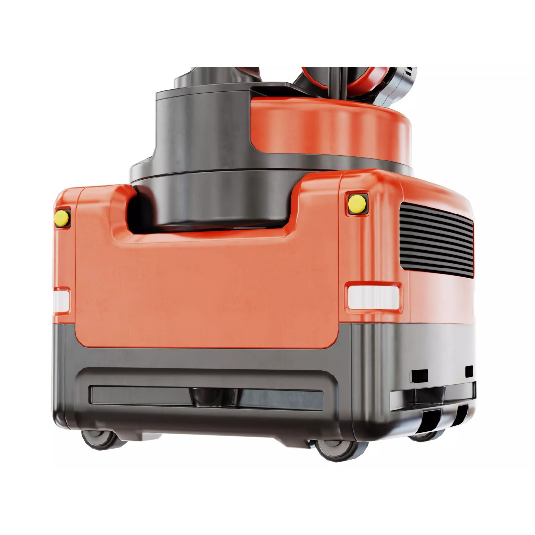 Industrial Warehouse Robot 3D Model – High-Quality Palletizing Arm, FBX, OBJ - View 10