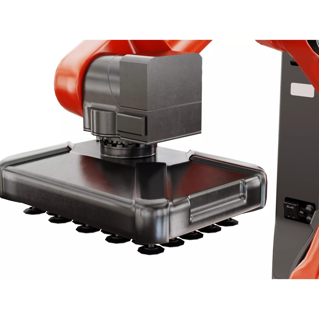 Industrial Warehouse Robot 3D Model – High-Quality Palletizing Arm, FBX, OBJ - View 8