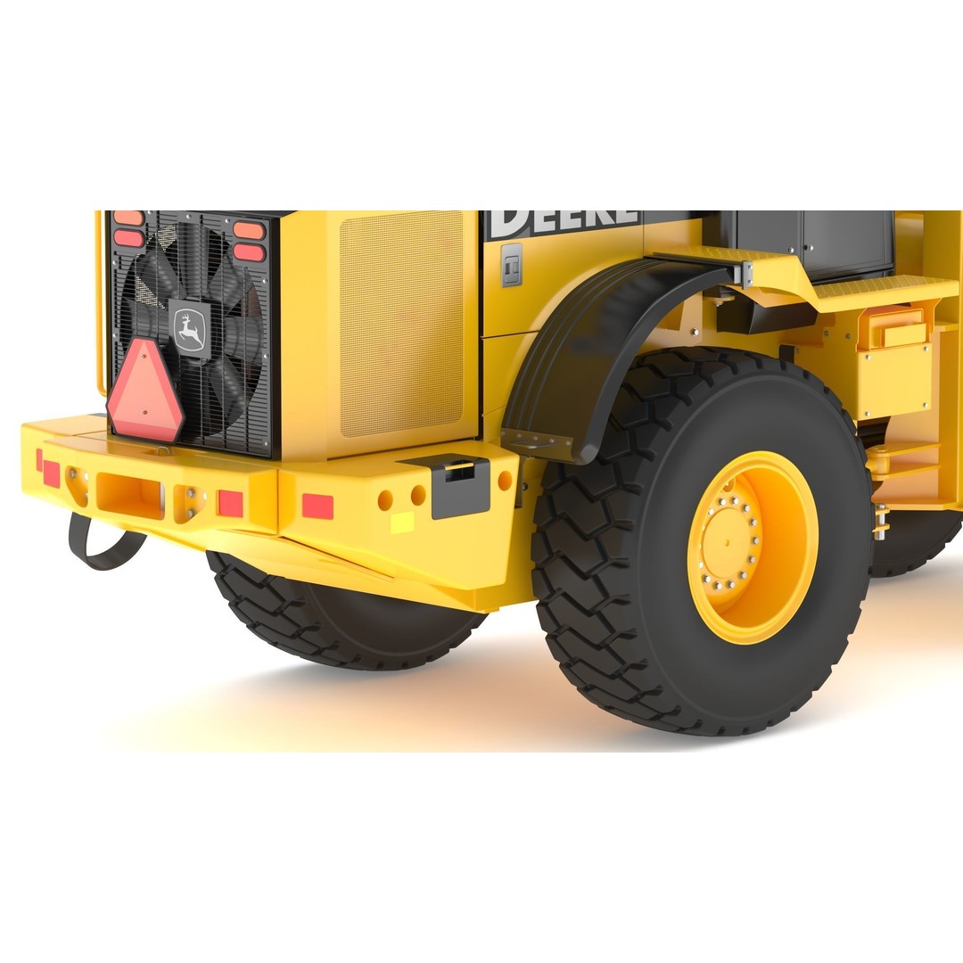 John Deere 624K Wheel Loader 3D Model – High Poly PBR Asset, FBX, OBJ - View 18