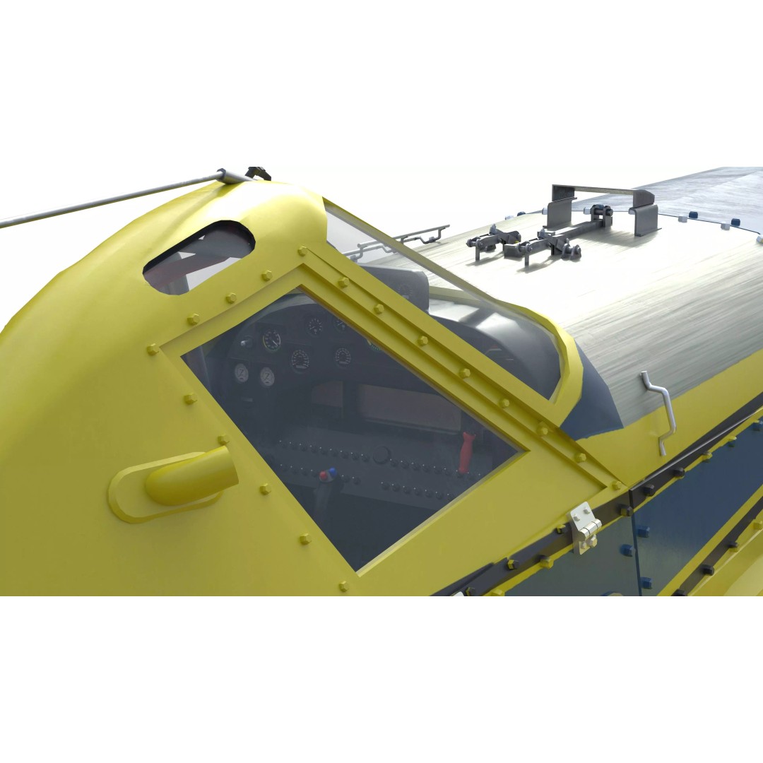 AT 502B Air Tractor 3D Model – Low Poly PBR Game Asset, FBX, Blender - View 6