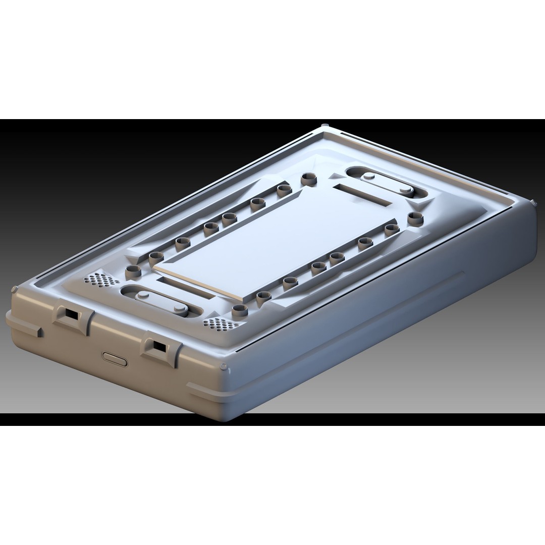 Sci-Fi Devices 3D Model – High Detail Polygon Mesh, FBX, Blender - View 14
