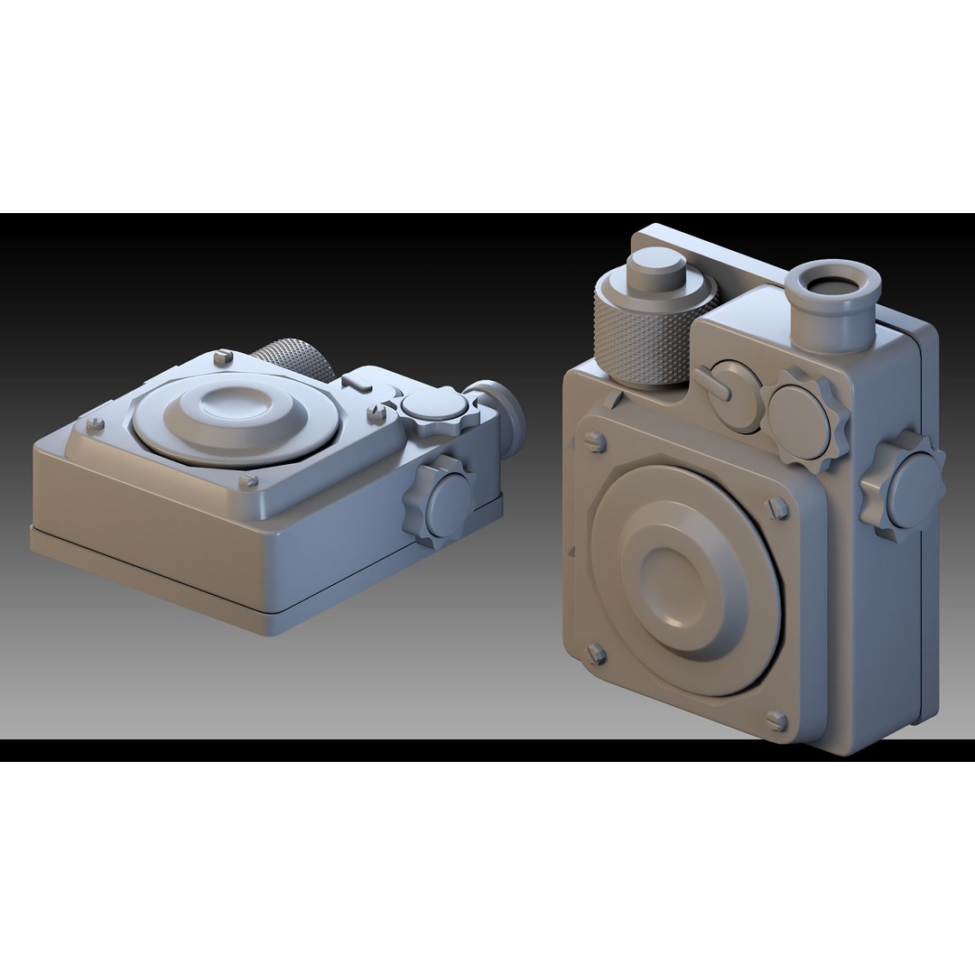 Sci-Fi Devices 3D Model – High Detail Polygon Mesh, FBX, Blender - View 5