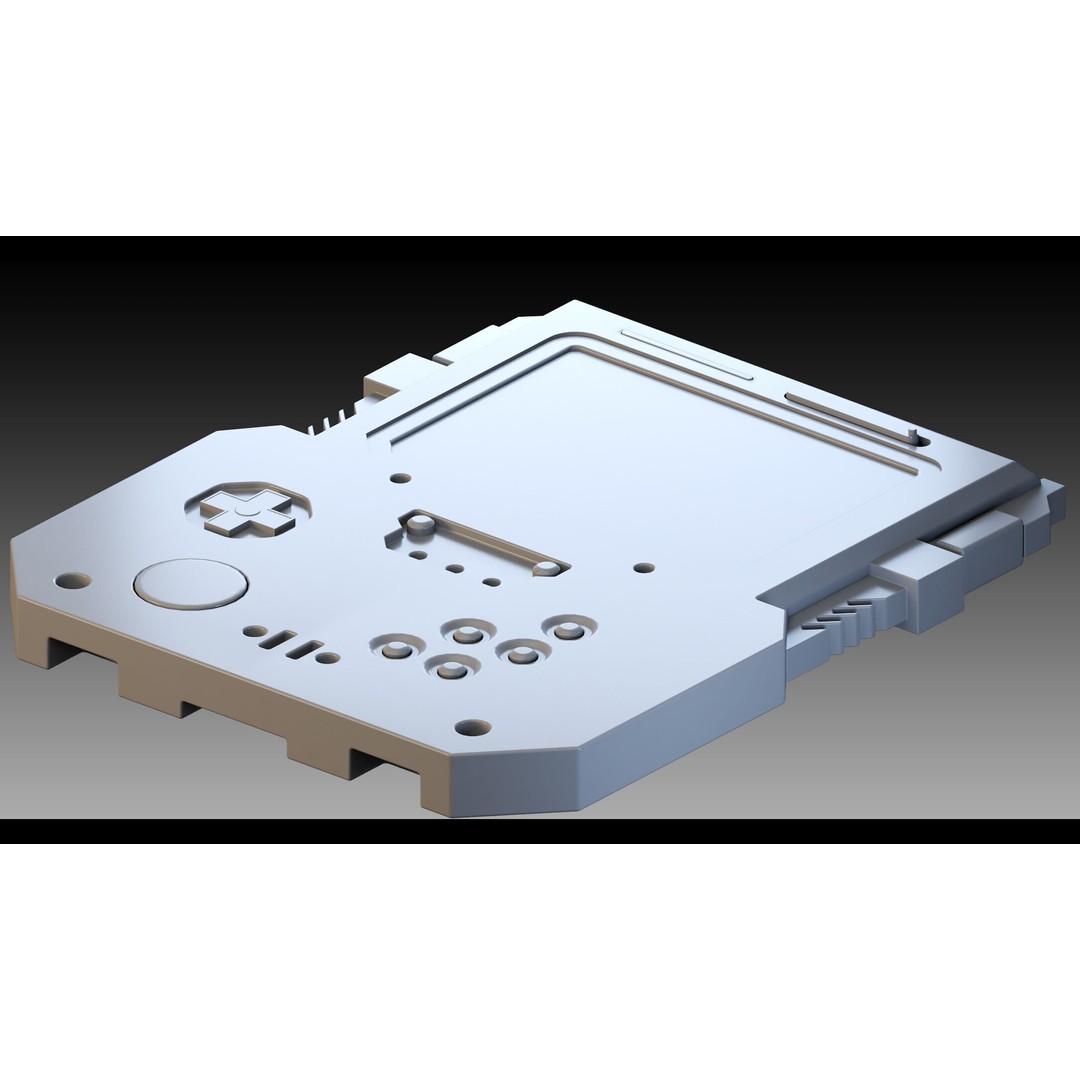 Sci-Fi Devices 3D Model – High Detail Polygon Mesh, FBX, Blender - View 9