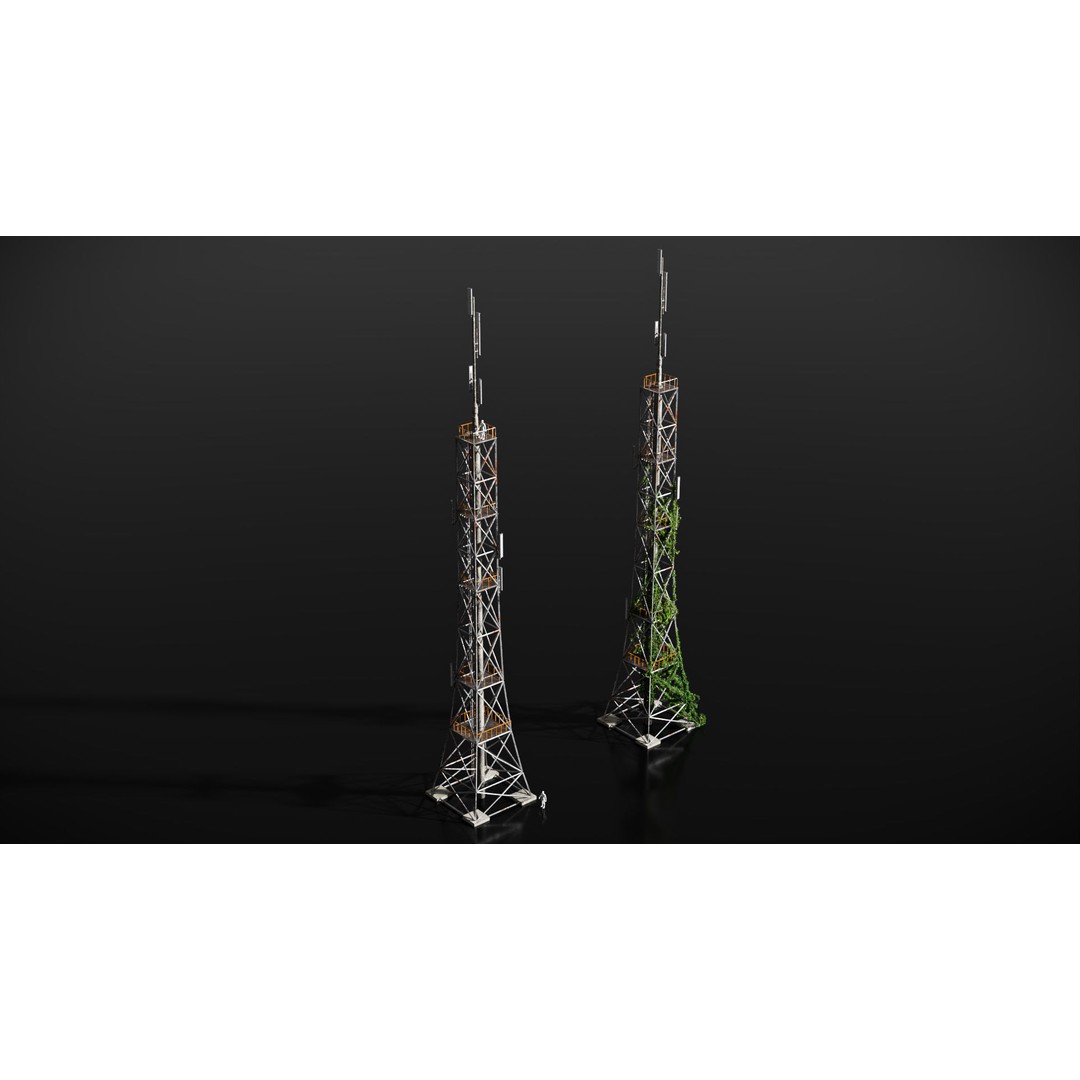 Post-Apocalyptic Industrial Kit 3D Model – High Detail PBR Assets, Blender - View 12