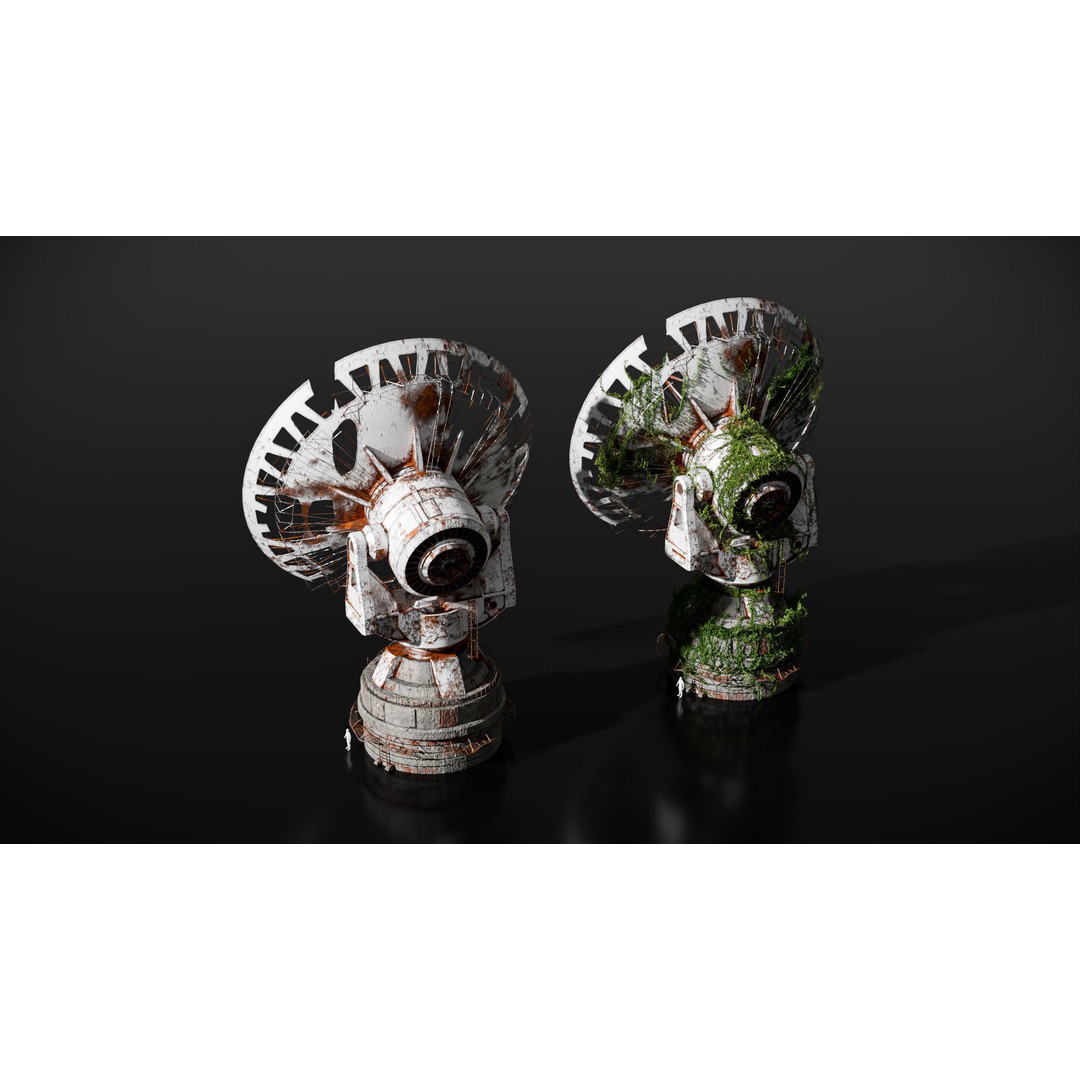 Post-Apocalyptic Industrial Kit 3D Model – High Detail PBR Assets, Blender - View 15