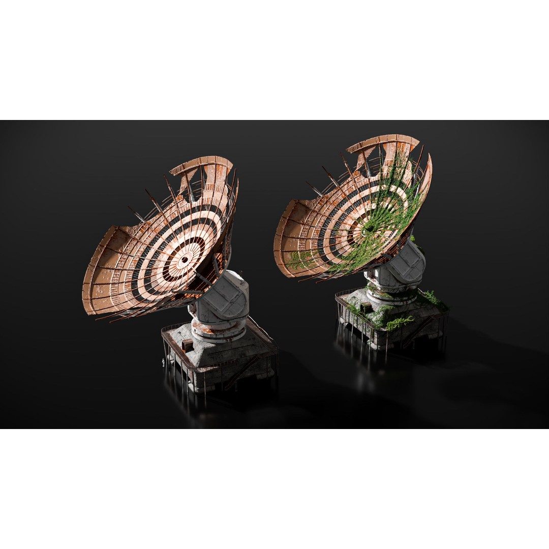 Post-Apocalyptic Industrial Kit 3D Model – High Detail PBR Assets, Blender - View 17