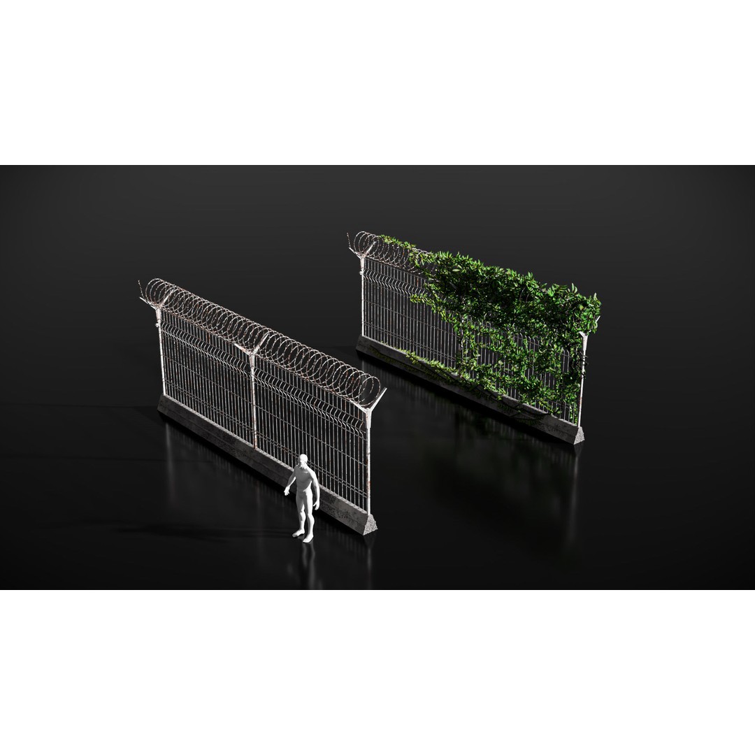 Post-Apocalyptic Industrial Kit 3D Model – High Detail PBR Assets, Blender - View 7