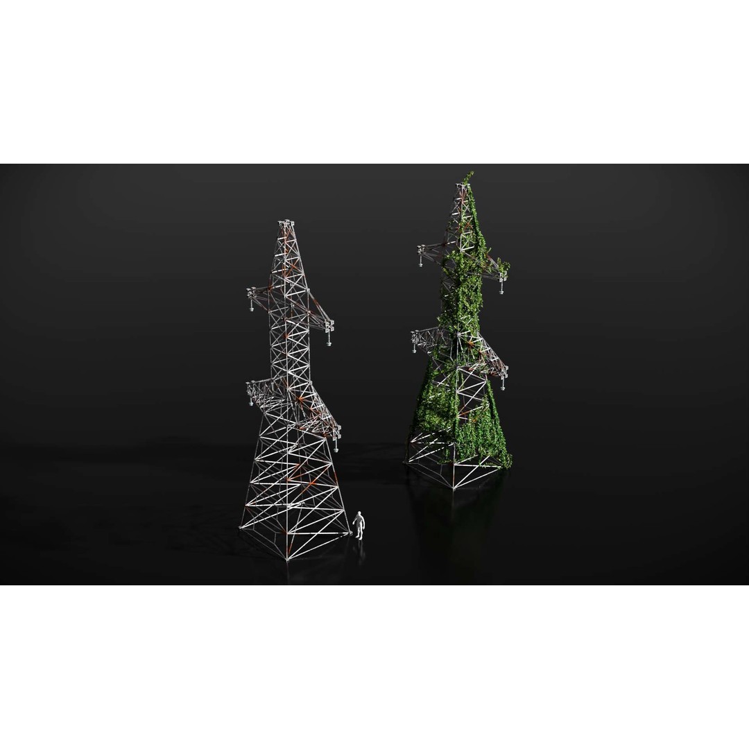 Post-Apocalyptic Industrial Kit 3D Model – High Detail PBR Assets, Blender - View 8