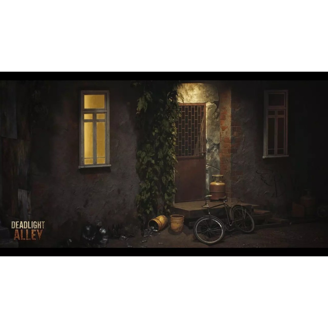 Modular Street 3D Model – Low Poly Game Asset with PBR Textures - View 4