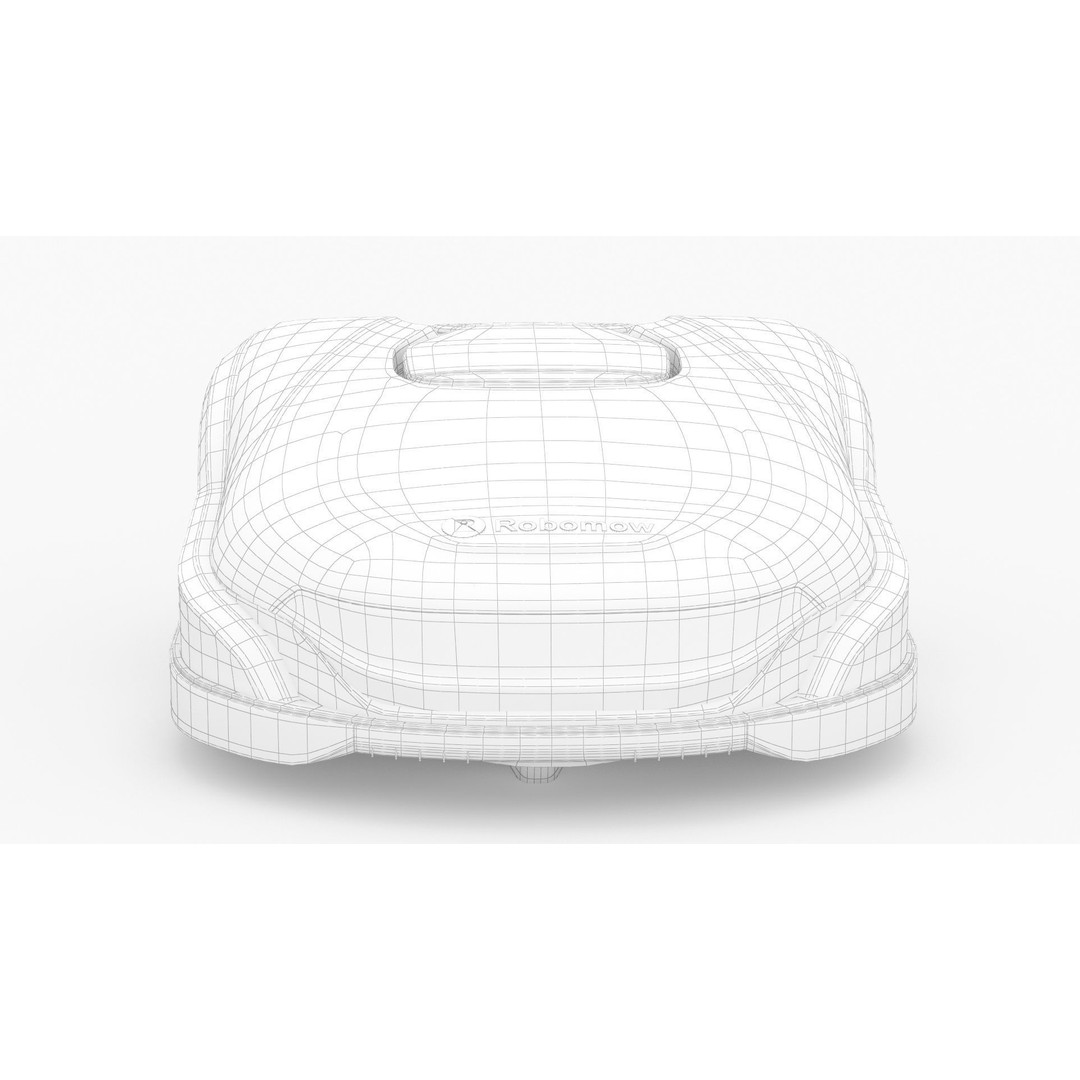 Robomow RK4000 3D Model – High Poly Robot Lawn Mower, FBX, OBJ, PBR - View 8