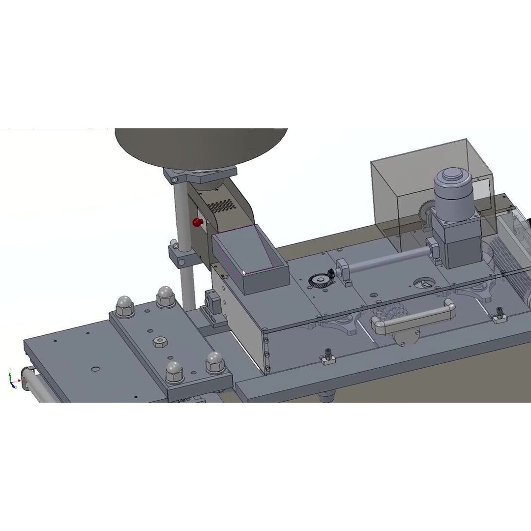 Aluminium Blister Packing Machine 3D Model – Industrial Packaging Asset - View 10