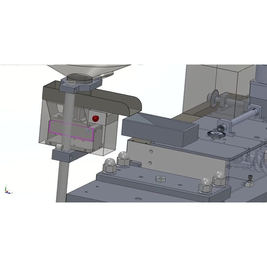 Aluminium Blister Packing Machine 3D Model – Industrial Packaging Asset - View 11