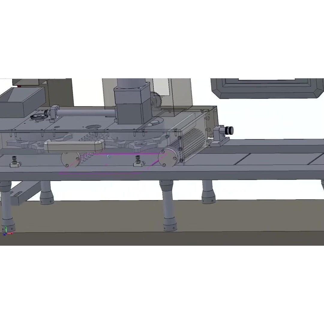 Aluminium Blister Packing Machine 3D Model – Industrial Packaging Asset - View 8