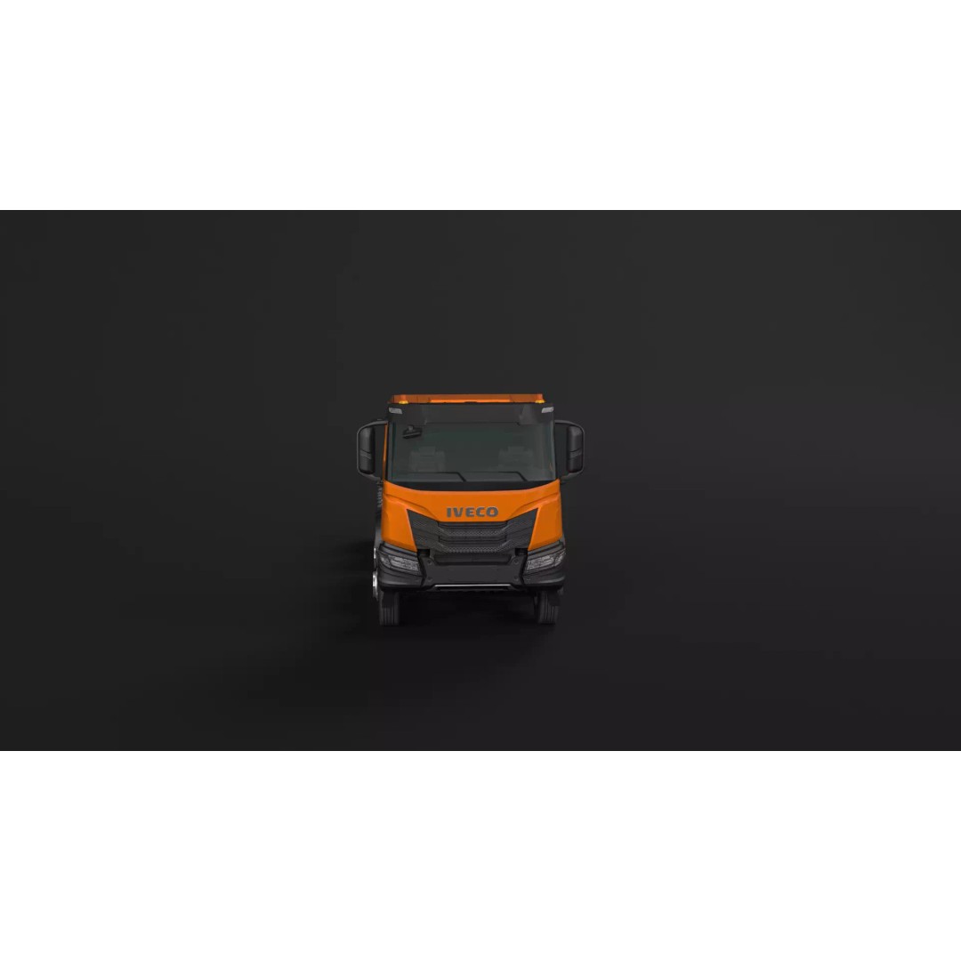 Iveco Stralis X-WAY 3D Model – High Poly Truck Asset, PBR Textures - View 13